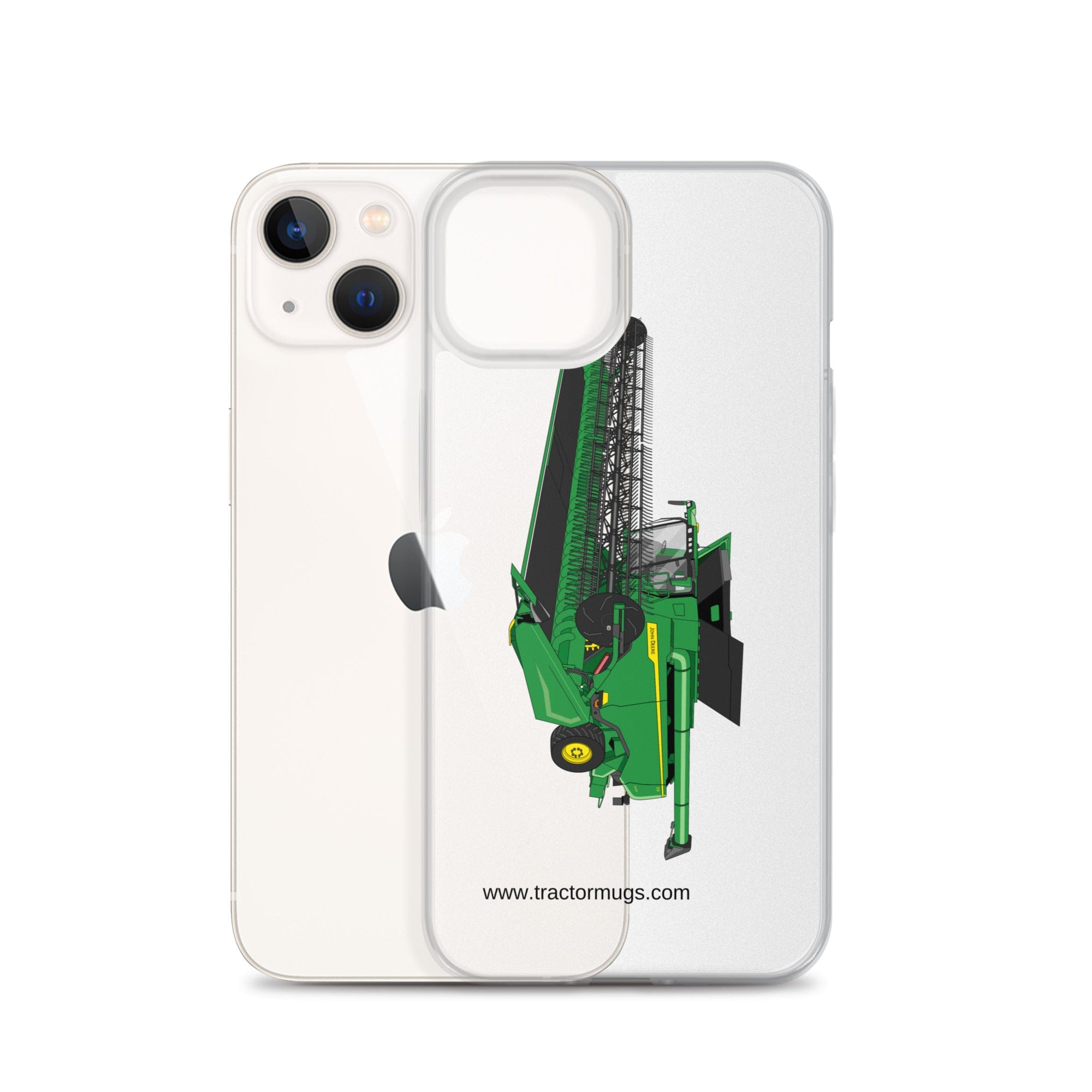 The Tractor Mugs Store John Deere X9 1100 Combine | Clear Case for iPhone® Quality Farmers Merch