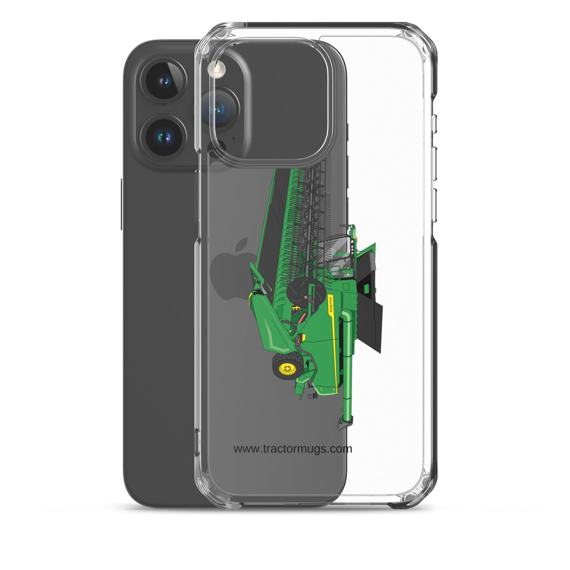 The Tractor Mugs Store John Deere X9 1100 Combine | Clear Case for iPhone® Quality Farmers Merch