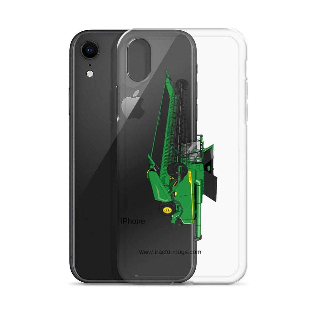 The Tractor Mugs Store John Deere X9 1100 Combine | Clear Case for iPhone® Quality Farmers Merch