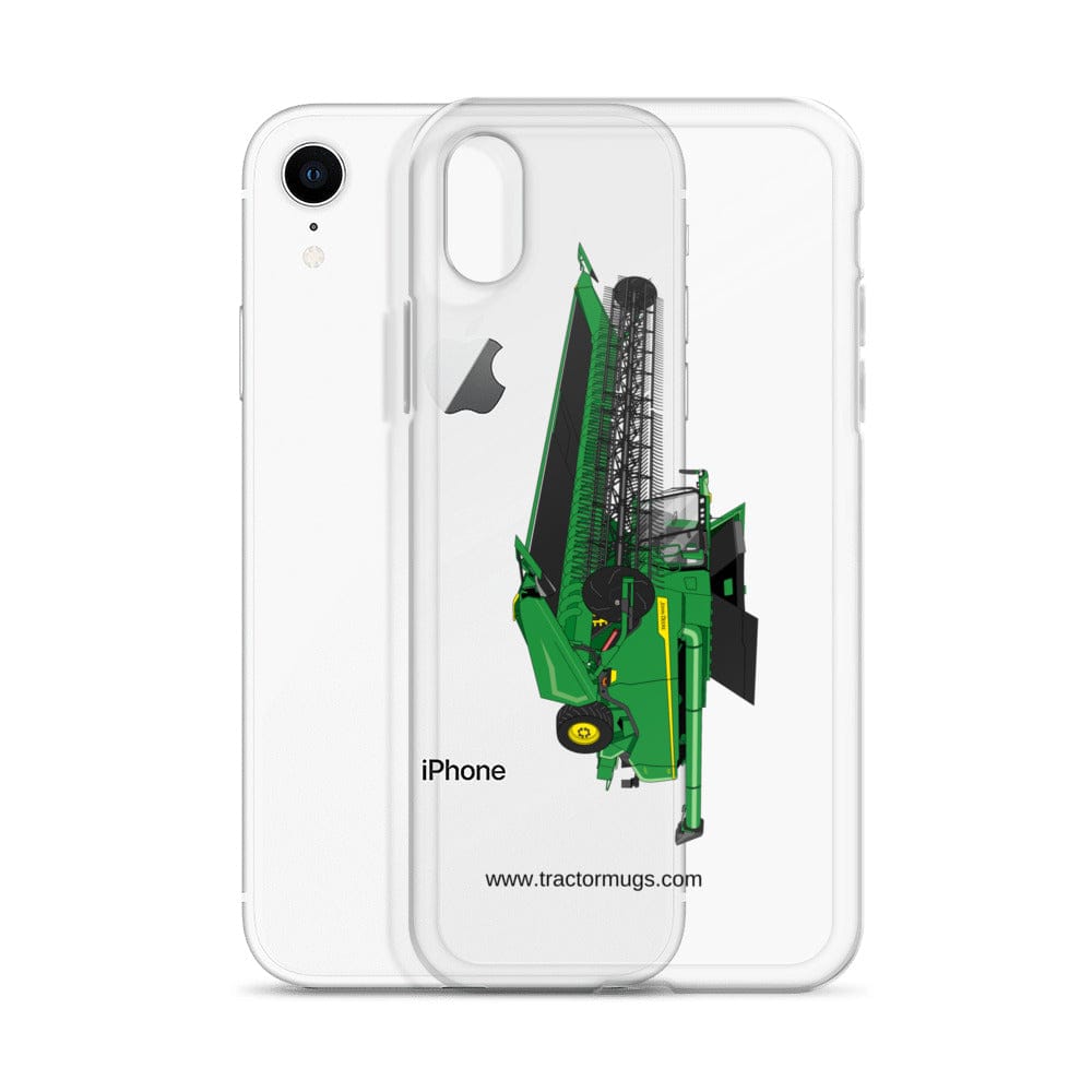 The Tractor Mugs Store John Deere X9 1100 Combine | Clear Case for iPhone® Quality Farmers Merch