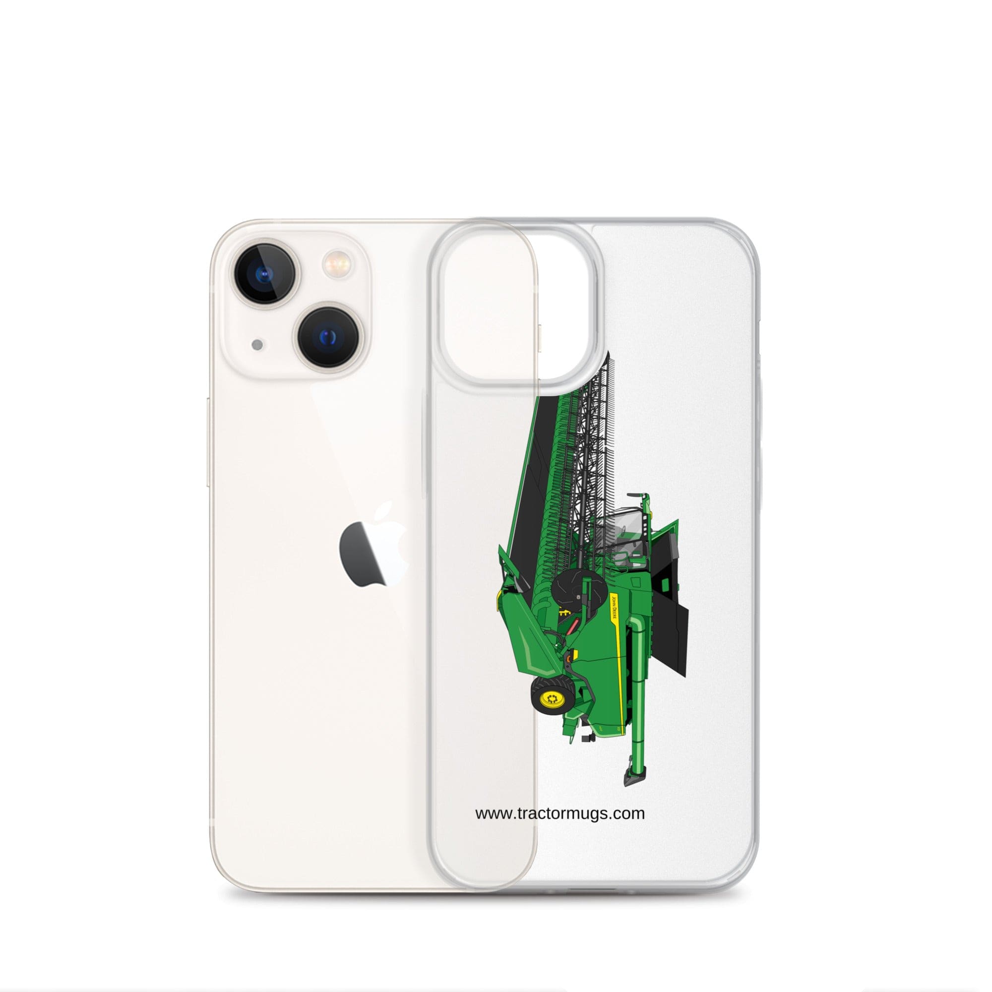 The Tractor Mugs Store John Deere X9 1100 Combine | Clear Case for iPhone® Quality Farmers Merch