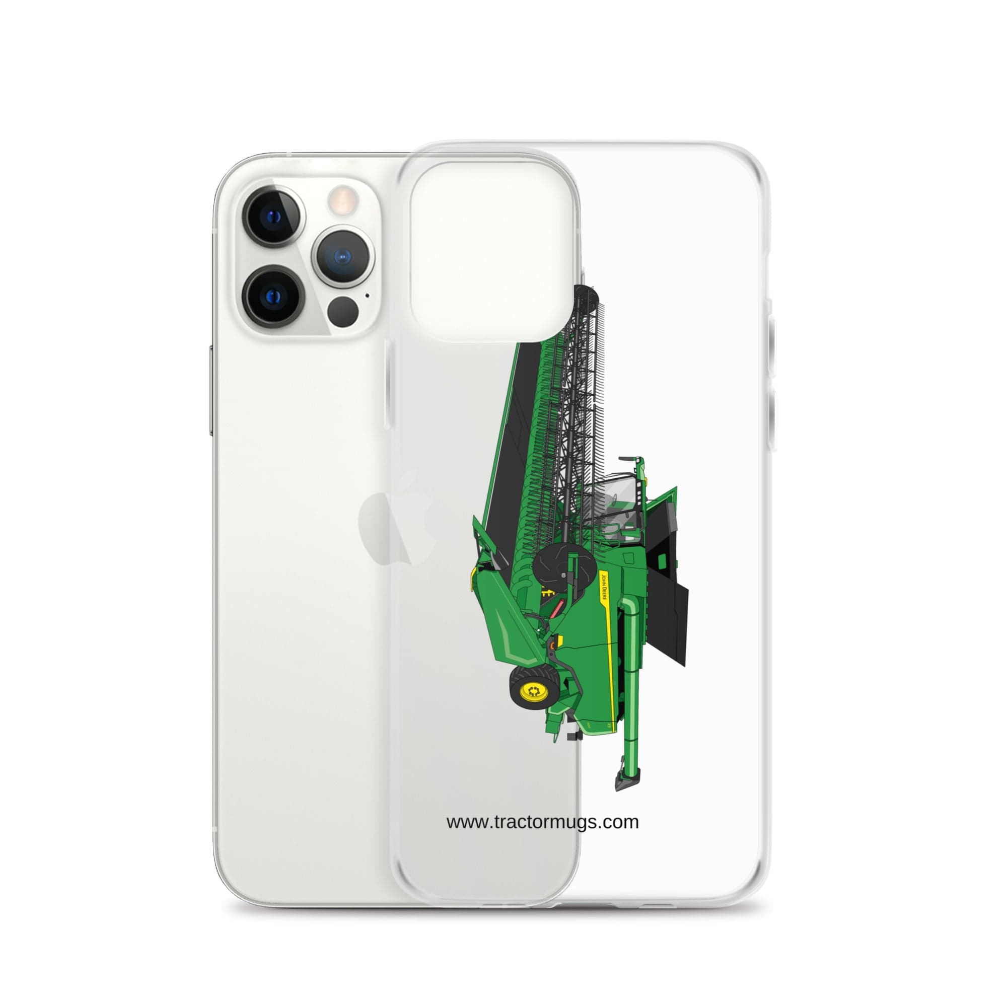 The Tractor Mugs Store John Deere X9 1100 Combine | Clear Case for iPhone® Quality Farmers Merch