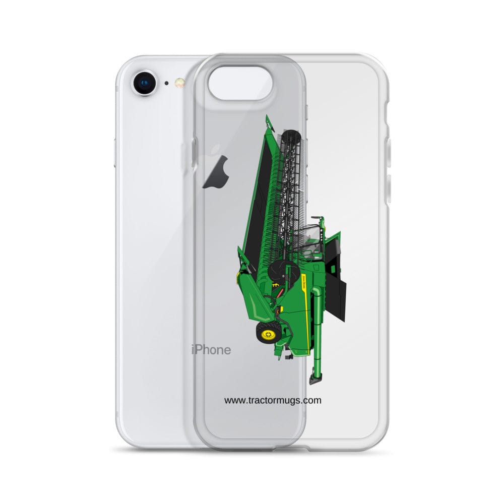 The Tractor Mugs Store John Deere X9 1100 Combine | Clear Case for iPhone® Quality Farmers Merch