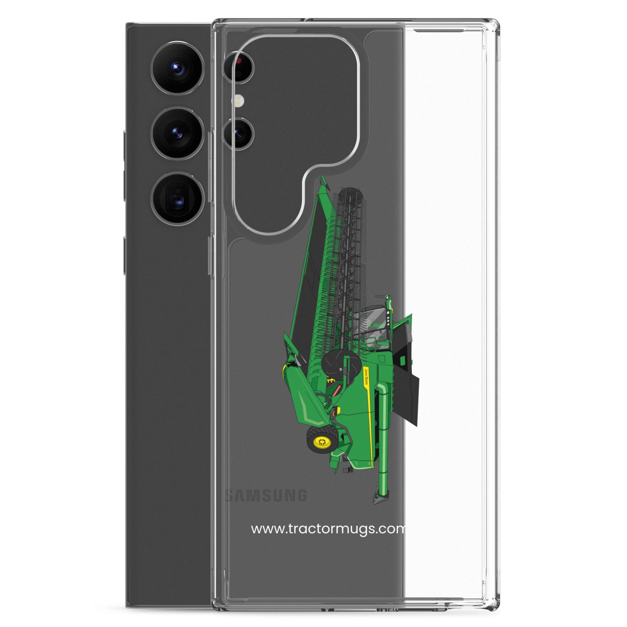 The Tractor Mugs Store John Deere X9 1100 Combine | Clear Case for Samsung® Quality Farmers Merch