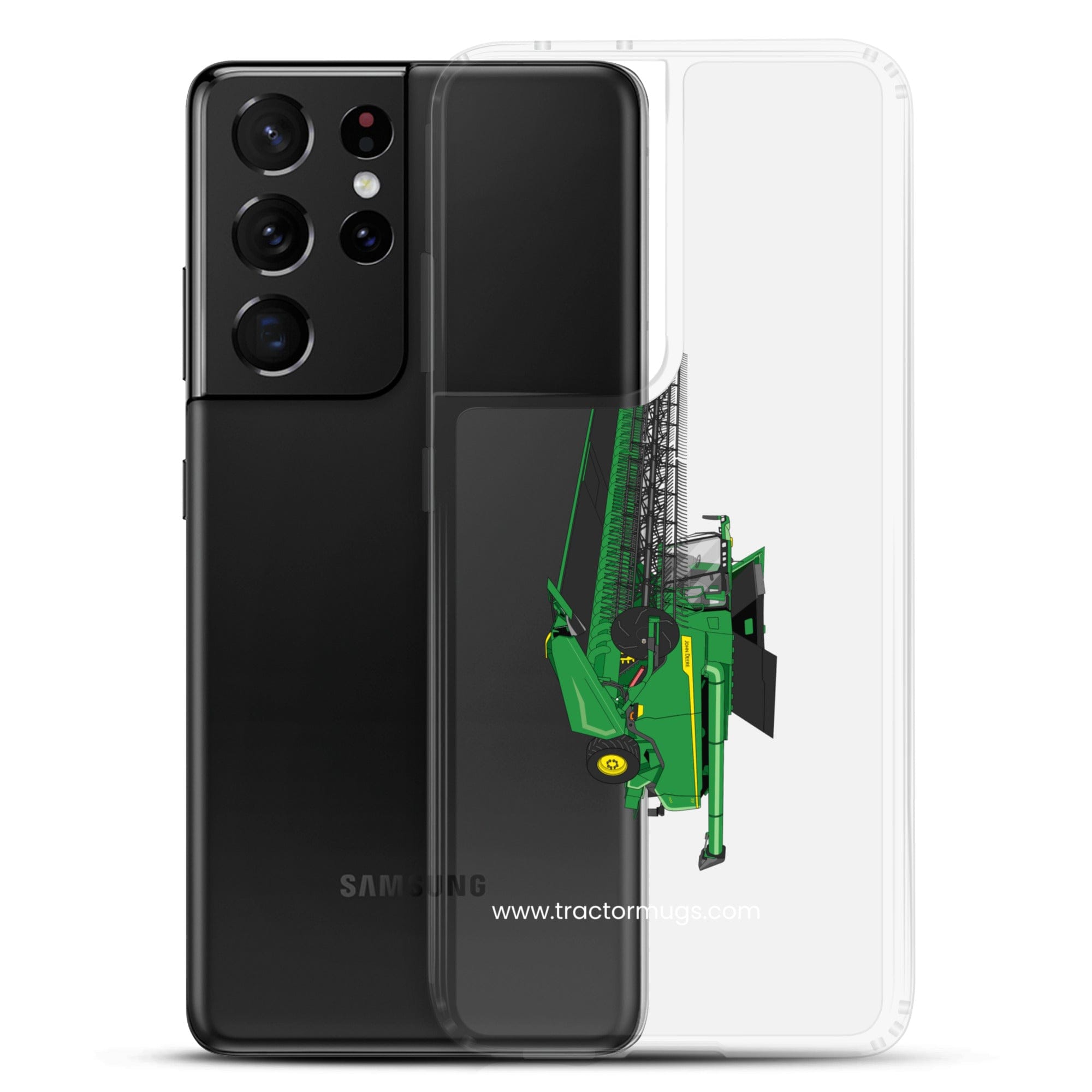 The Tractor Mugs Store John Deere X9 1100 Combine | Clear Case for Samsung® Quality Farmers Merch