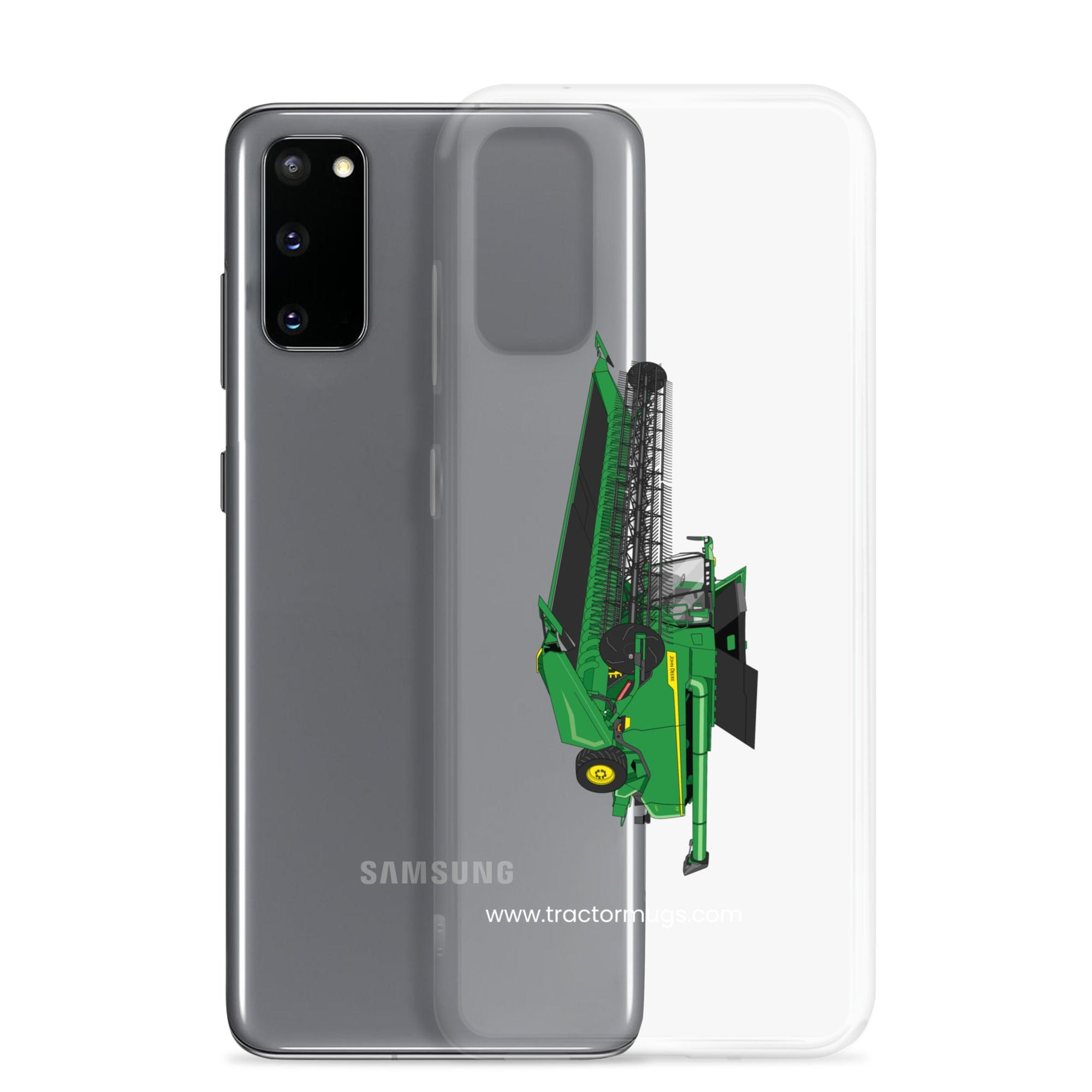 The Tractor Mugs Store John Deere X9 1100 Combine | Clear Case for Samsung® Quality Farmers Merch