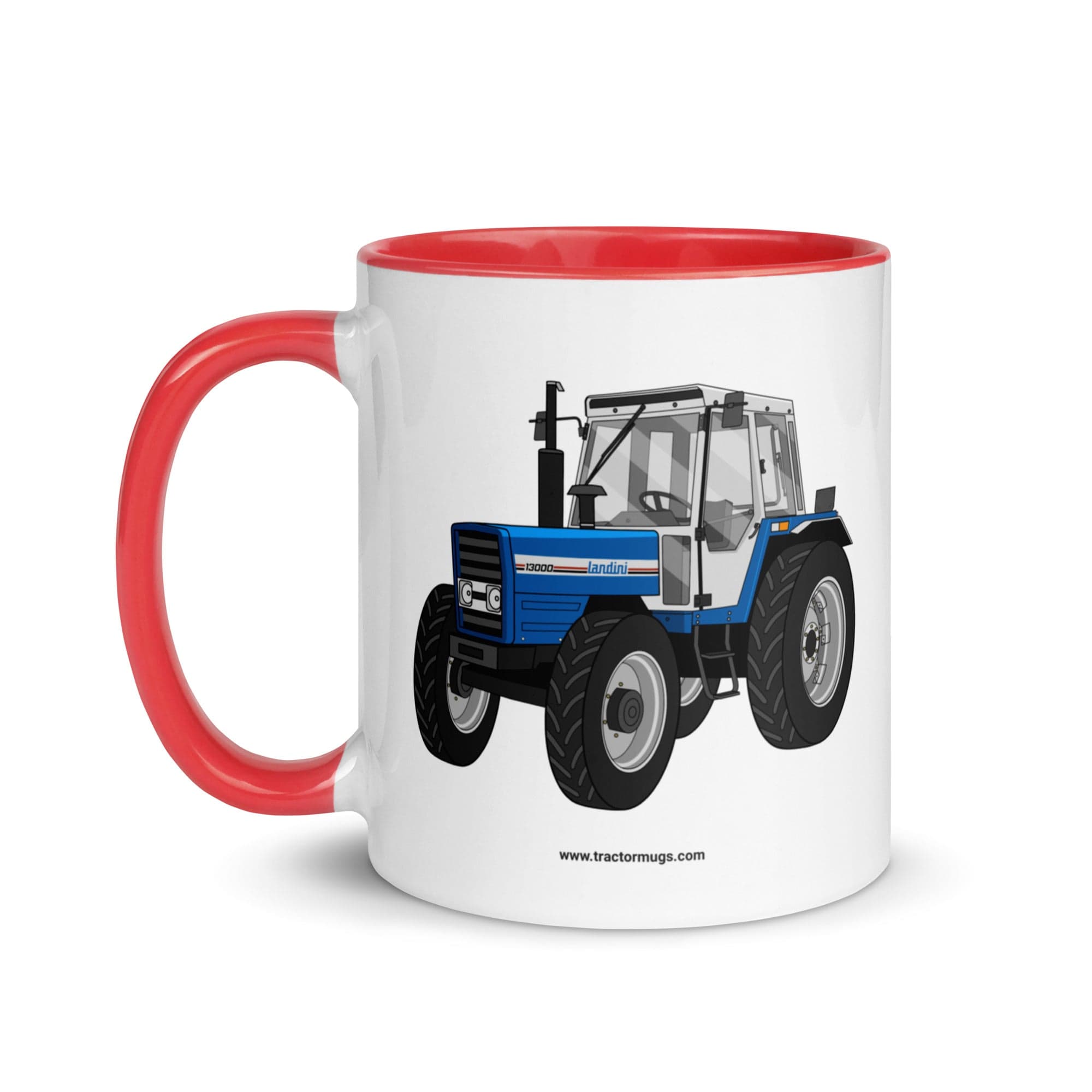 The Tractor Mugs Store Landini 13000 | Mug with Color Inside Quality Farmers Merch