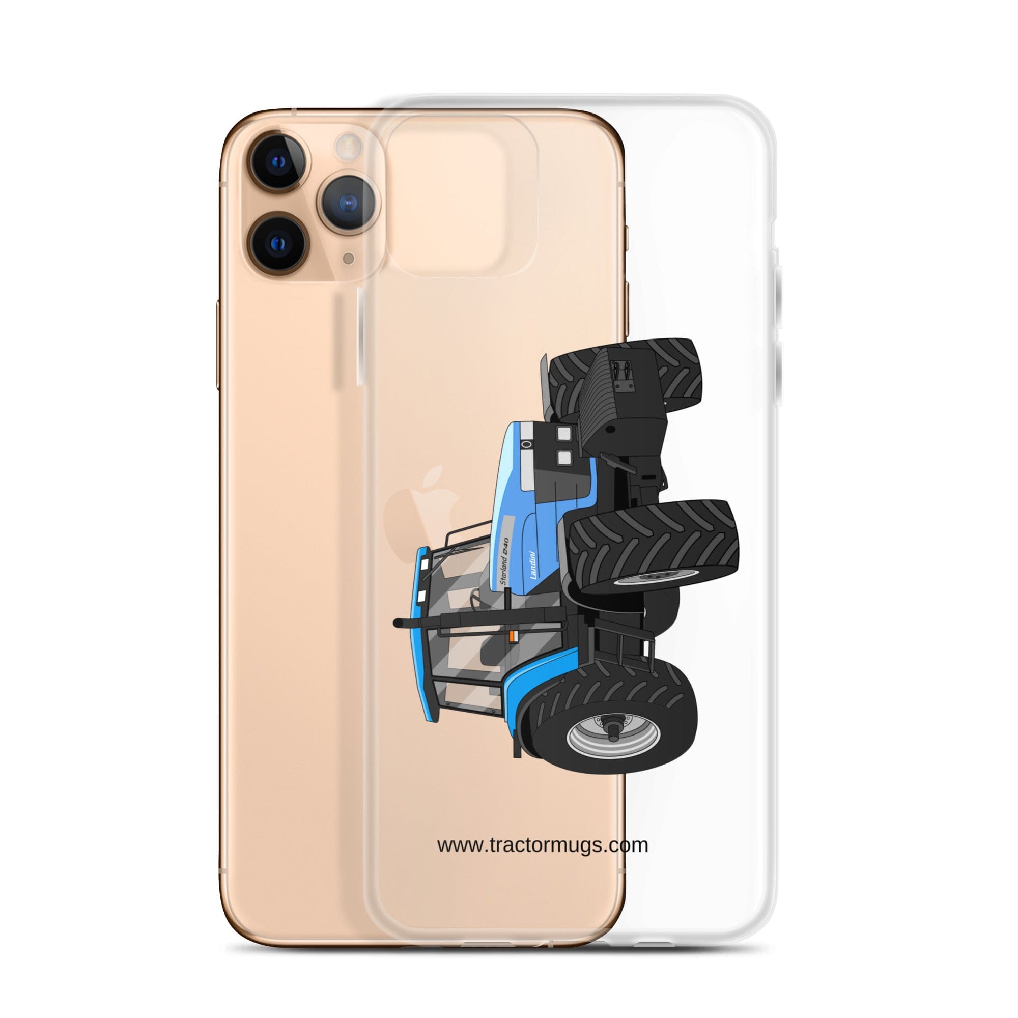 The Tractor Mugs Store Landini Starland 240 | Clear Case for iPhone® Quality Farmers Merch