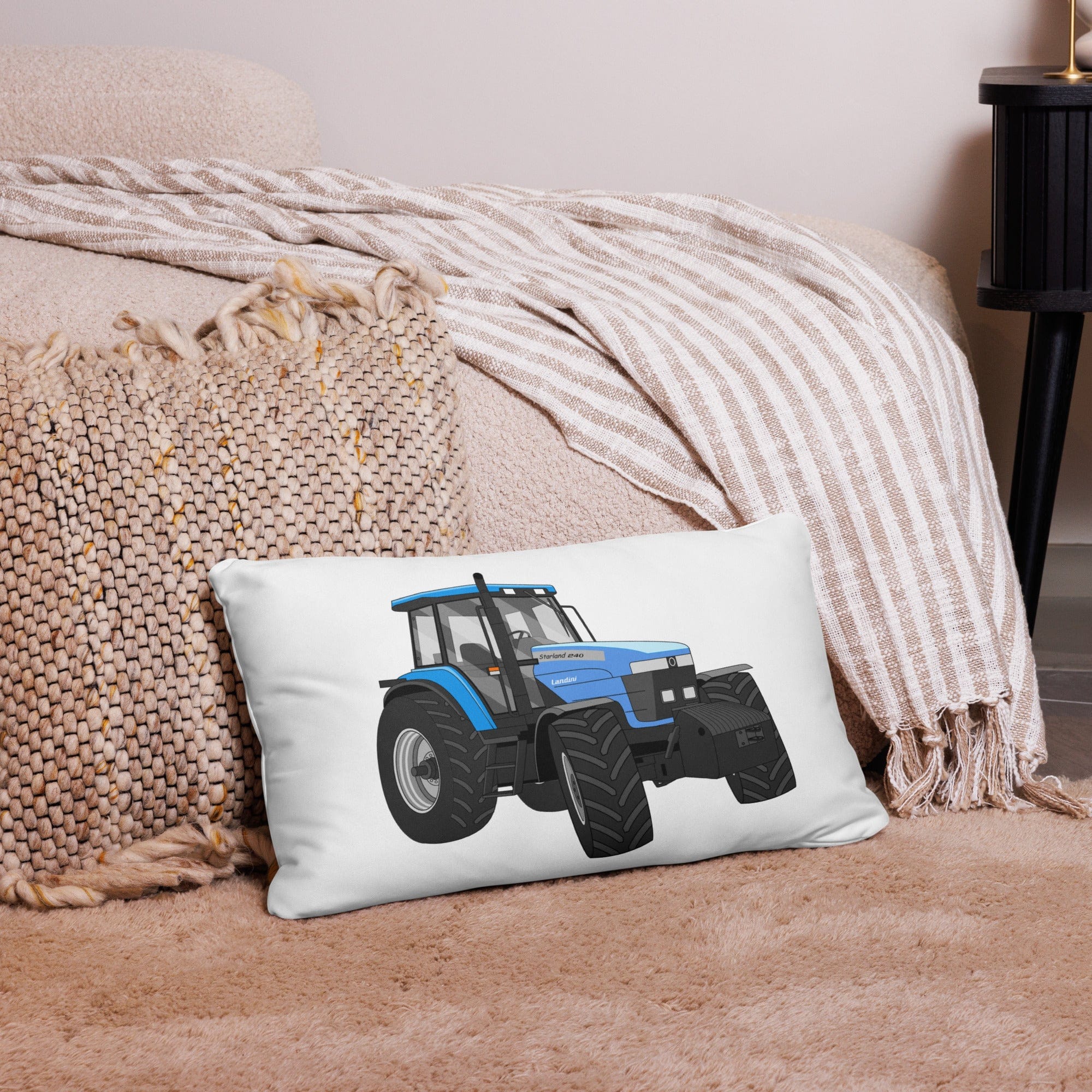 The Tractor Mugs Store Landini Starland 240 | Pillow Case Quality Farmers Merch