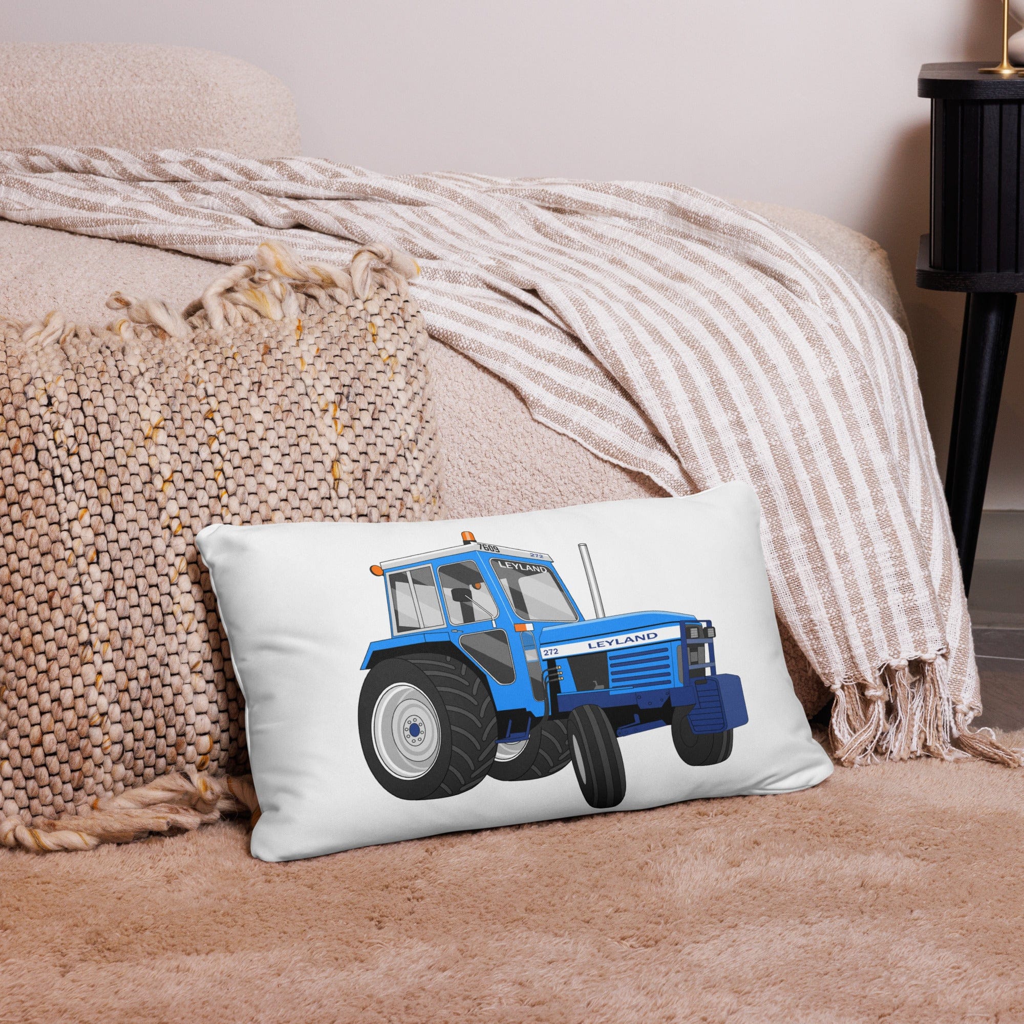 The Tractor Mugs Store Leyland 272 | Pillow Case Quality Farmers Merch