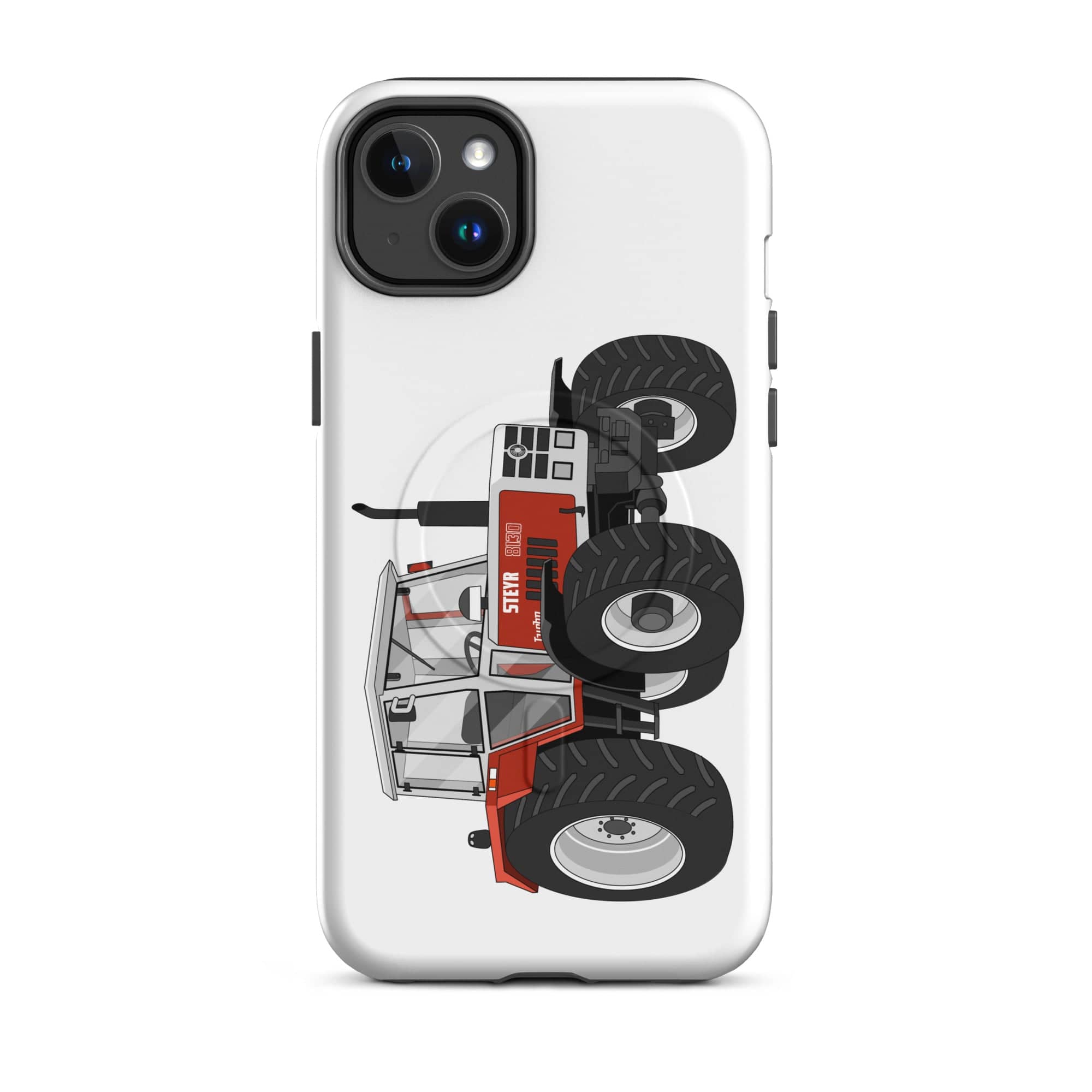 The Tractor Mugs Store MagSafe® Tough Case for iPhone® iPhone 14 Plus Steyr 8130 | MagSafe® tough case for iPhone® Quality Farmers Merch
