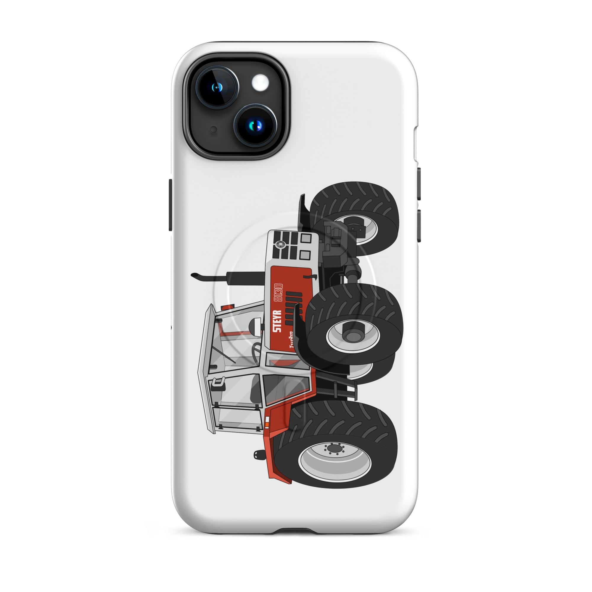The Tractor Mugs Store MagSafe® Tough Case for iPhone® iPhone 15 Plus Steyr 8130 | MagSafe® tough case for iPhone® Quality Farmers Merch