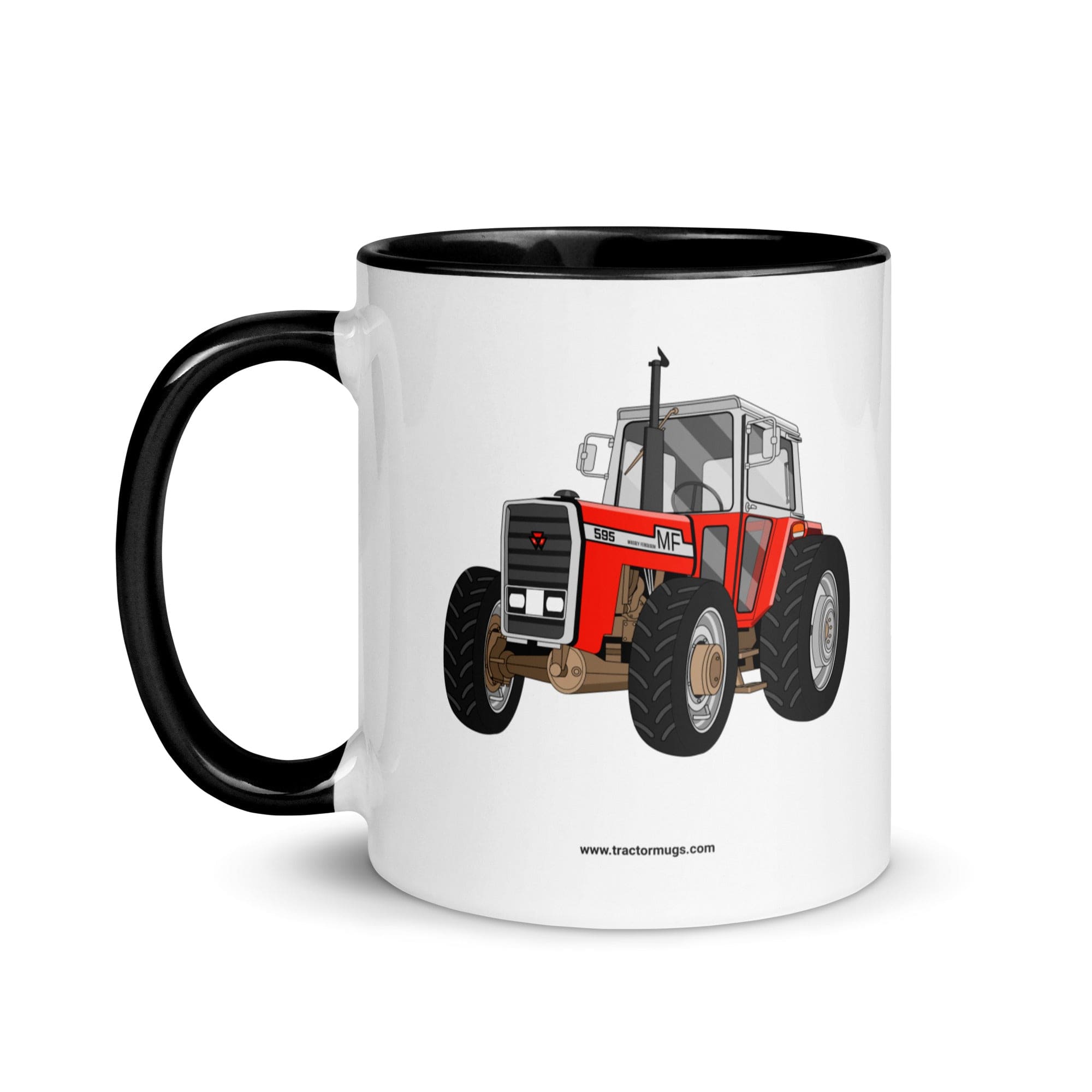 The Tractor Mugs Store Massey 595 | Mug with Color Inside Quality Farmers Merch