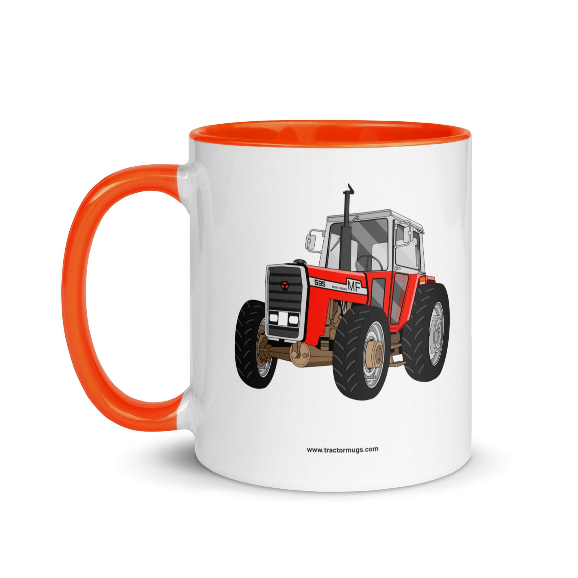 The Tractor Mugs Store Massey 595 | Mug with Color Inside Quality Farmers Merch