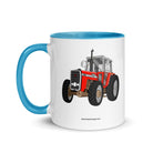 The Tractor Mugs Store Massey 595 | Mug with Color Inside Quality Farmers Merch