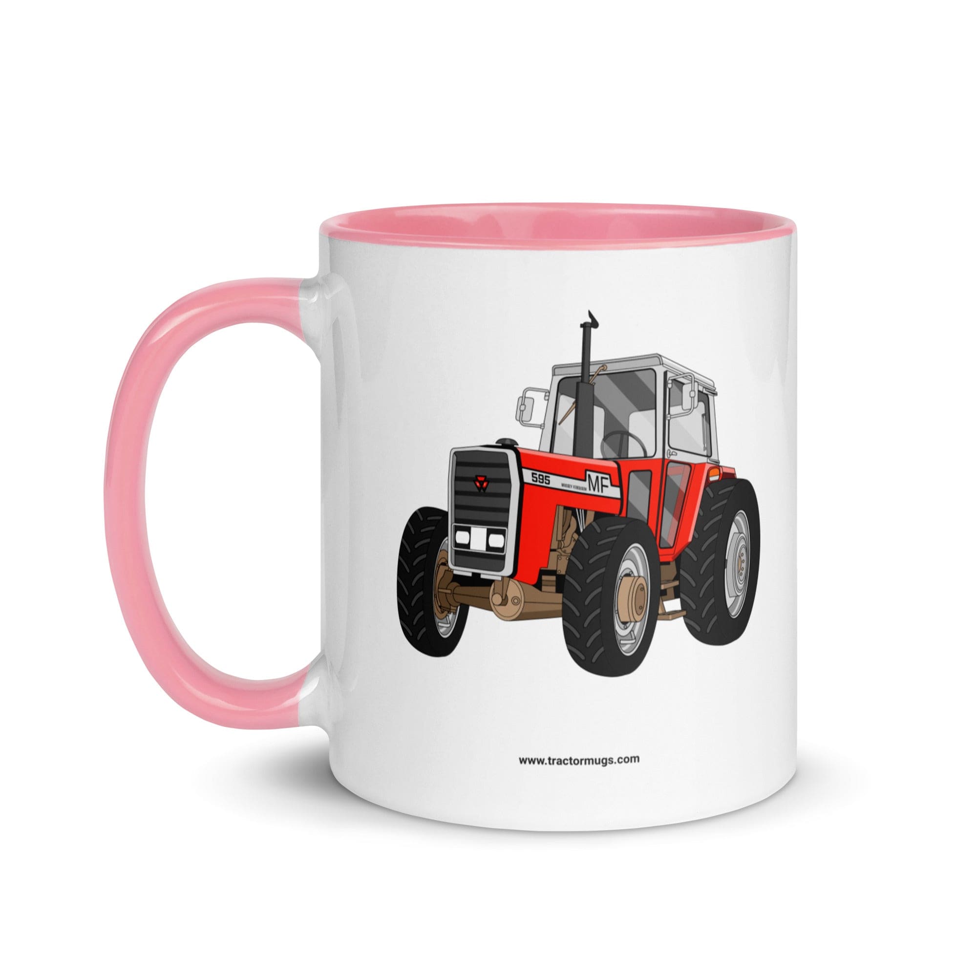 The Tractor Mugs Store Massey 595 | Mug with Color Inside Quality Farmers Merch