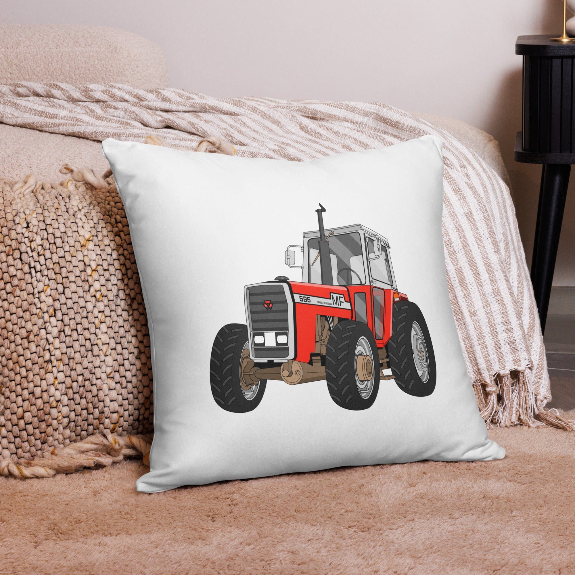 The Tractor Mugs Store Massey 595 | Pillow Case Quality Farmers Merch