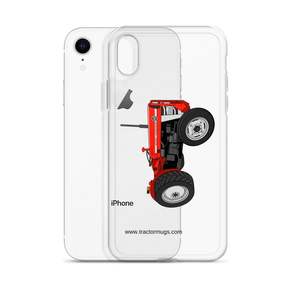 The Tractor Mugs Store Massey Ferguson 135 | Clear Case for iPhone® Quality Farmers Merch
