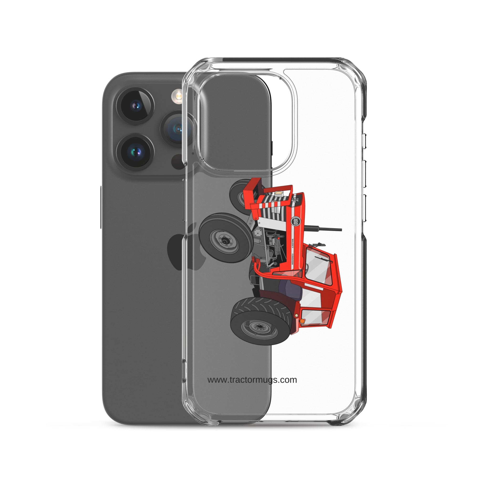 The Tractor Mugs Store Massey Ferguson 168 | Clear Case for iPhone® Quality Farmers Merch