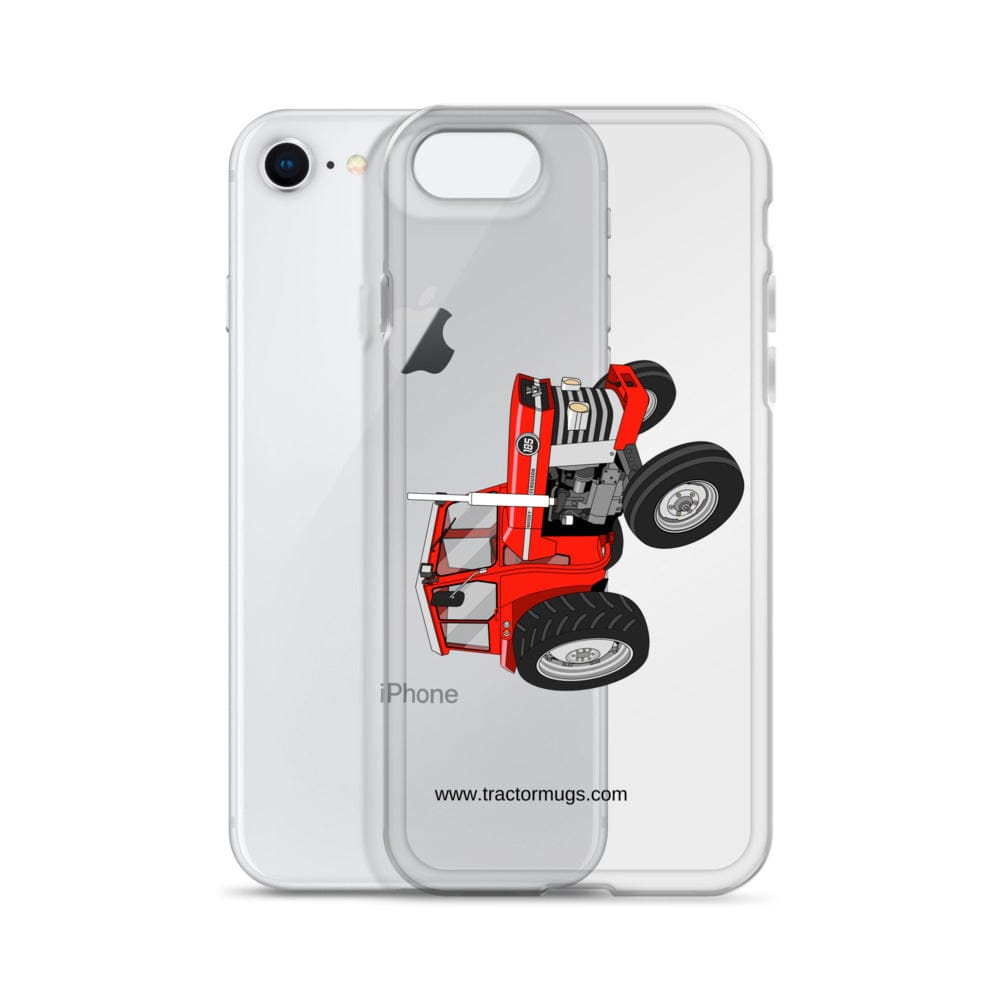 The Tractor Mugs Store Massey Ferguson 185 | Clear Case for iPhone® Quality Farmers Merch