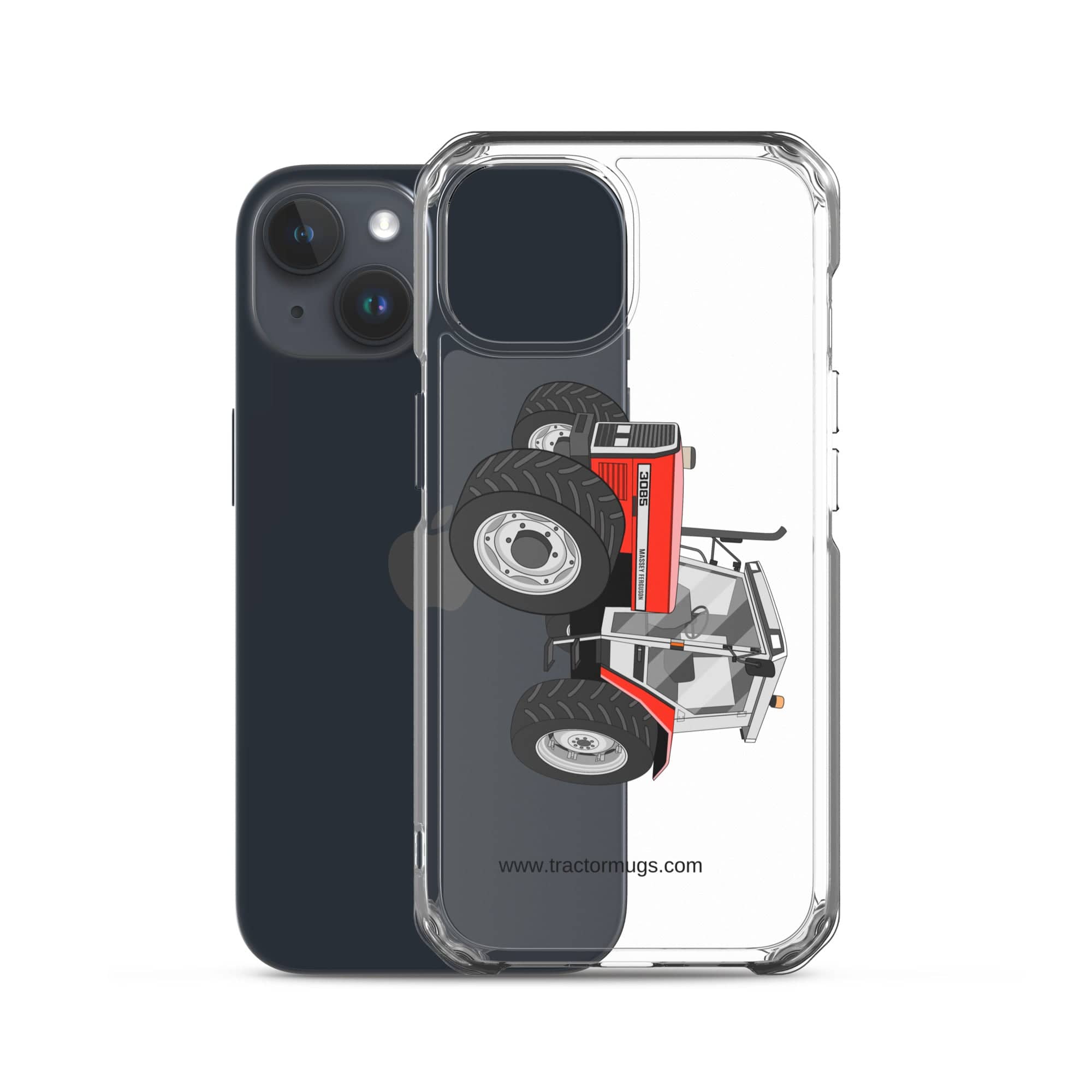 The Tractor Mugs Store Massey Ferguson 3085 | Clear Case for iPhone® Quality Farmers Merch