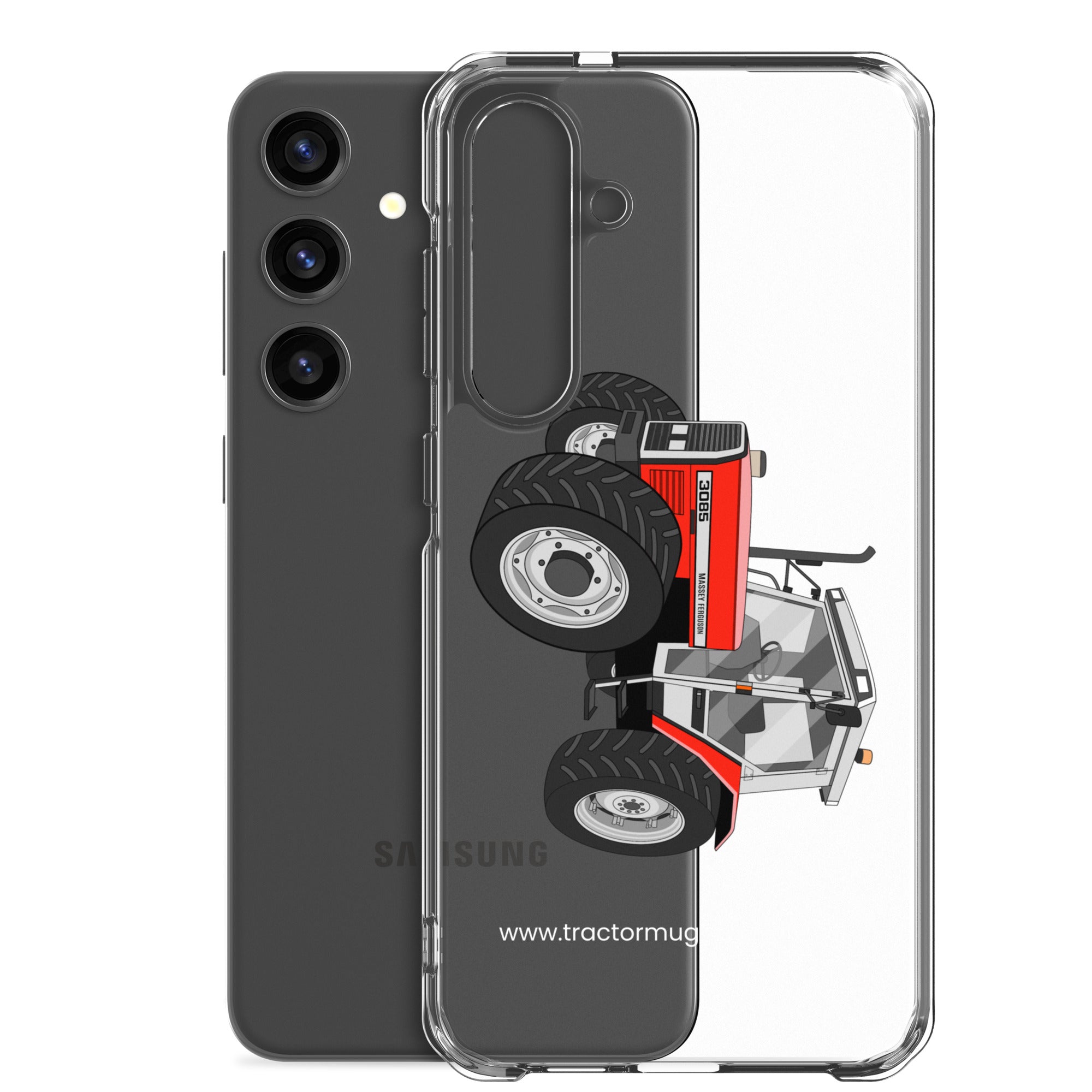 The Tractor Mugs Store Massey Ferguson 3085 | Clear Case for Samsung® Quality Farmers Merch