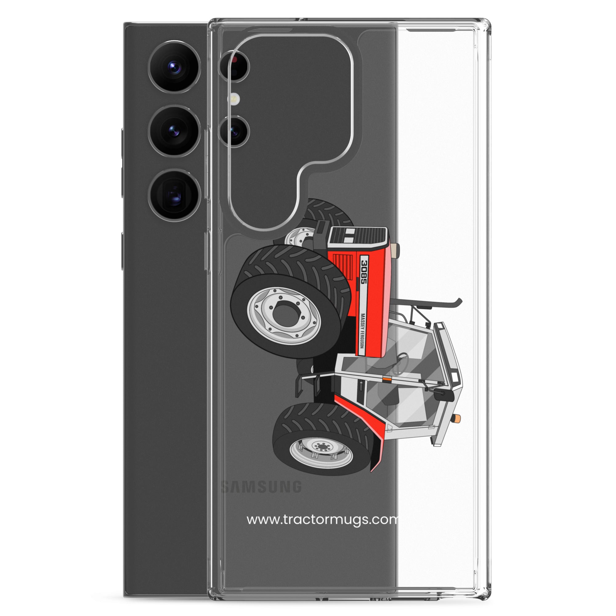 The Tractor Mugs Store Massey Ferguson 3085 | Clear Case for Samsung® Quality Farmers Merch
