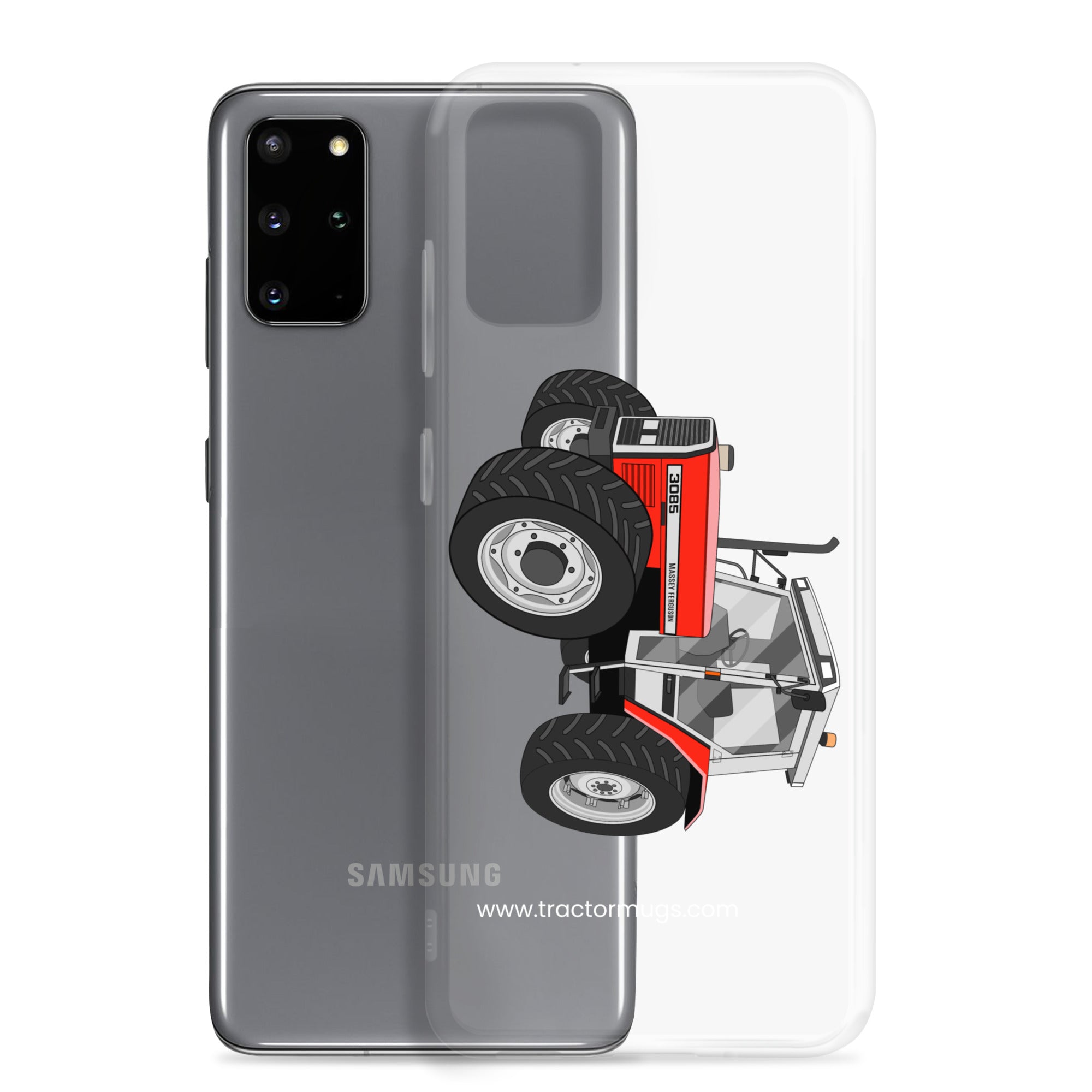The Tractor Mugs Store Massey Ferguson 3085 | Clear Case for Samsung® Quality Farmers Merch