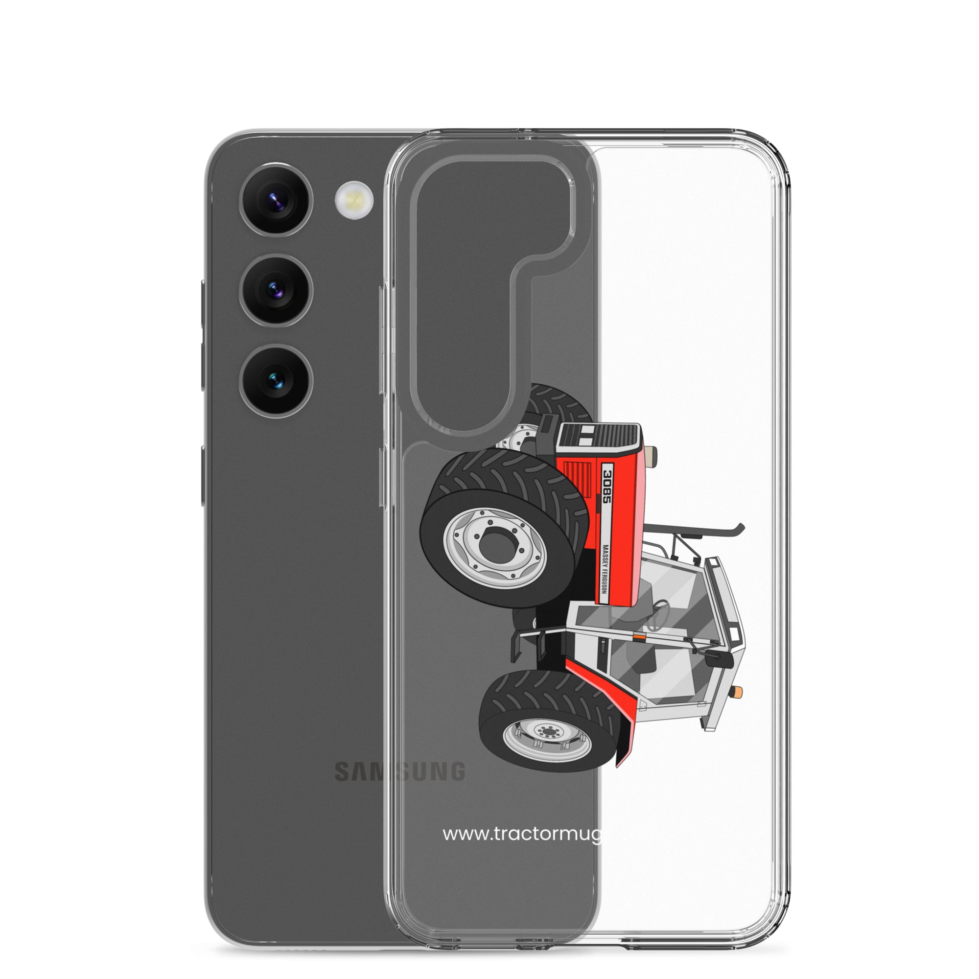 The Tractor Mugs Store Massey Ferguson 3085 | Clear Case for Samsung® Quality Farmers Merch