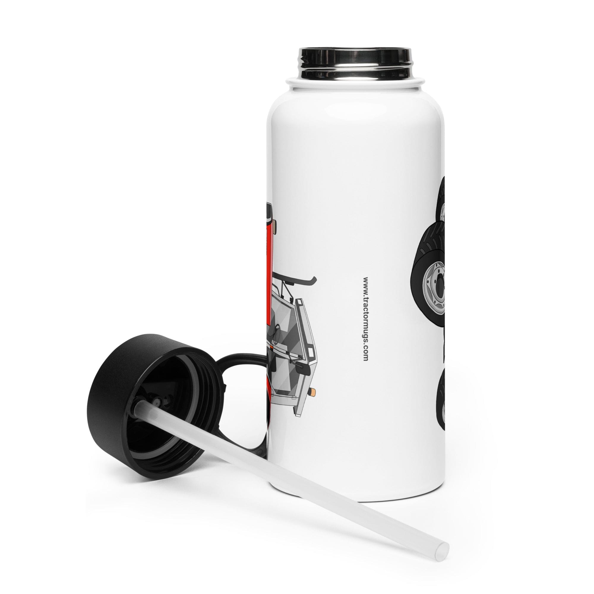 The Tractor Mugs Store Massey Ferguson 3085 | Stainless Steel Water Bottle Quality Farmers Merch