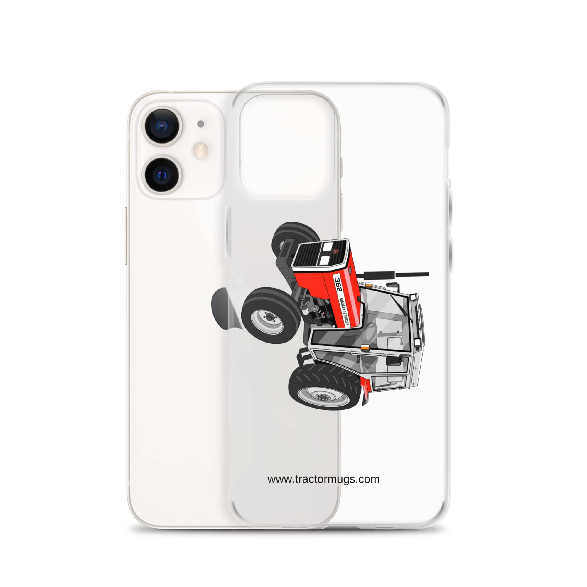 The Tractor Mugs Store Massey Ferguson 362 | Clear Case for iPhone® Quality Farmers Merch