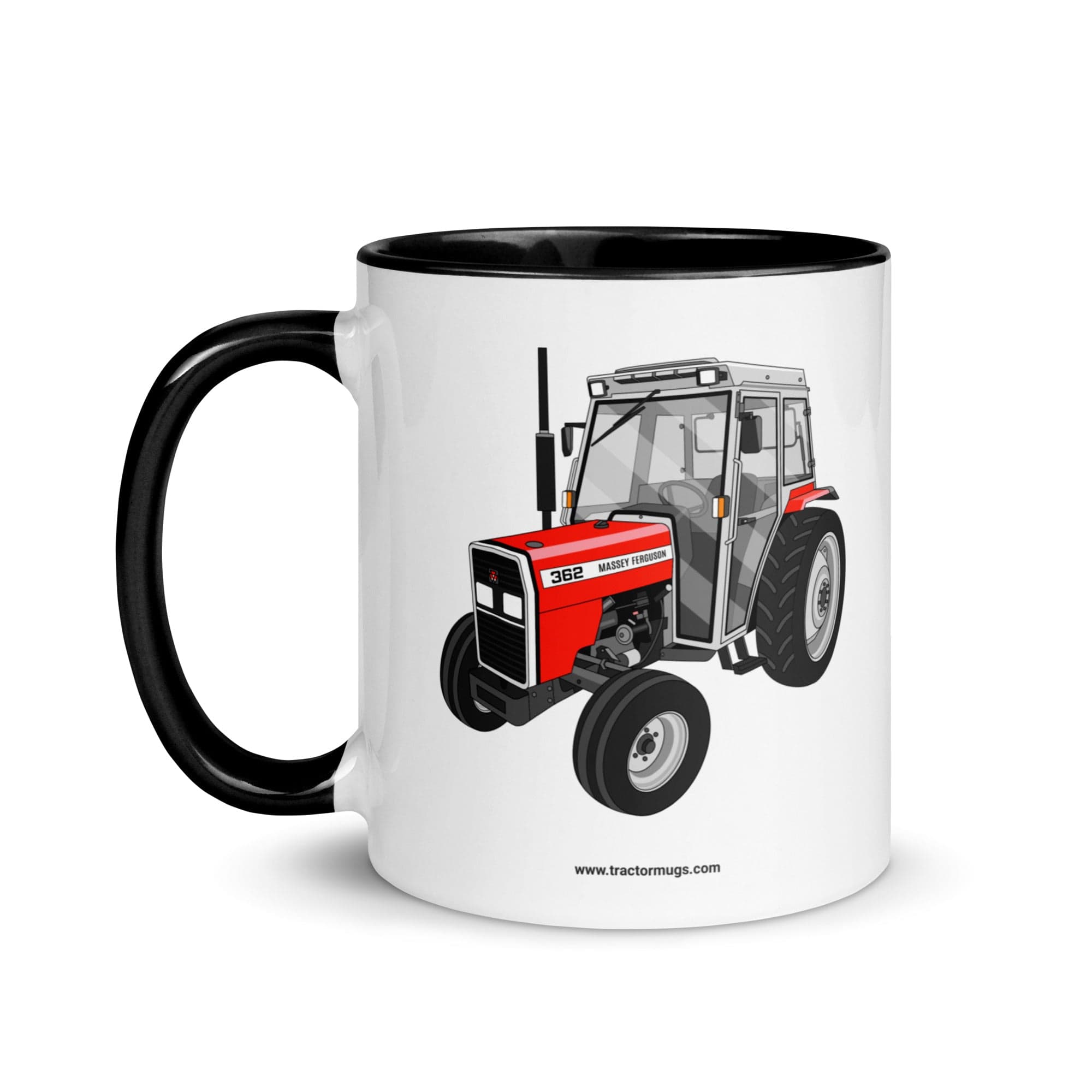 The Tractor Mugs Store Massey Ferguson 362 | Mug with Color Inside Quality Farmers Merch