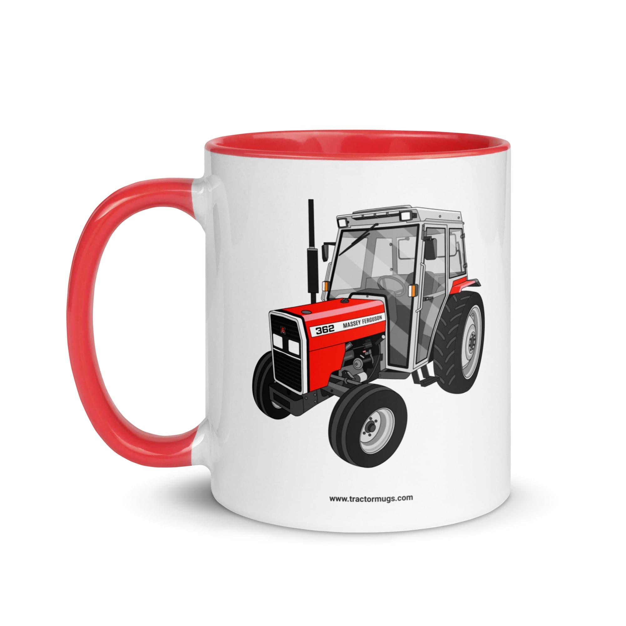 The Tractor Mugs Store Massey Ferguson 362 | Mug with Color Inside Quality Farmers Merch