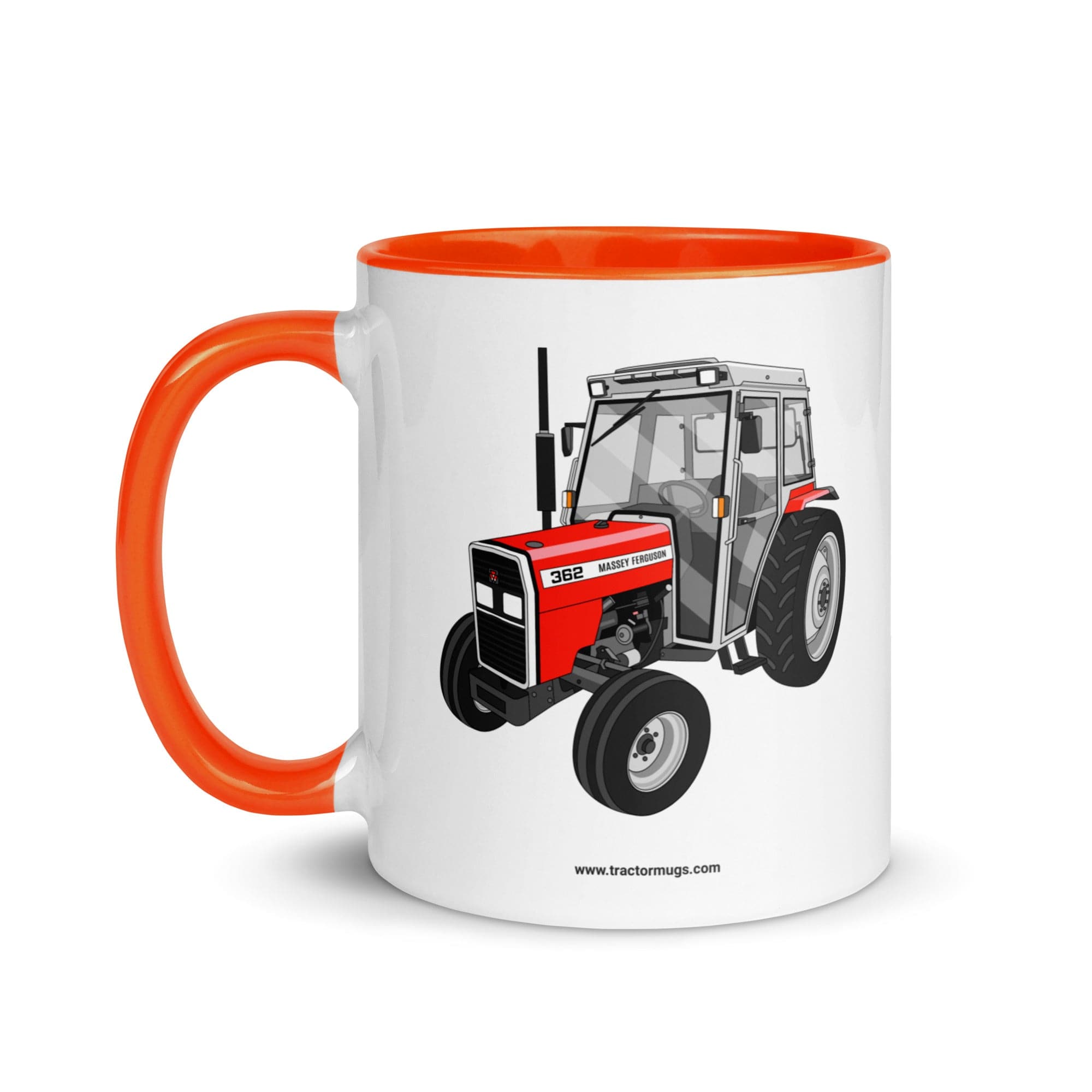 The Tractor Mugs Store Massey Ferguson 362 | Mug with Color Inside Quality Farmers Merch