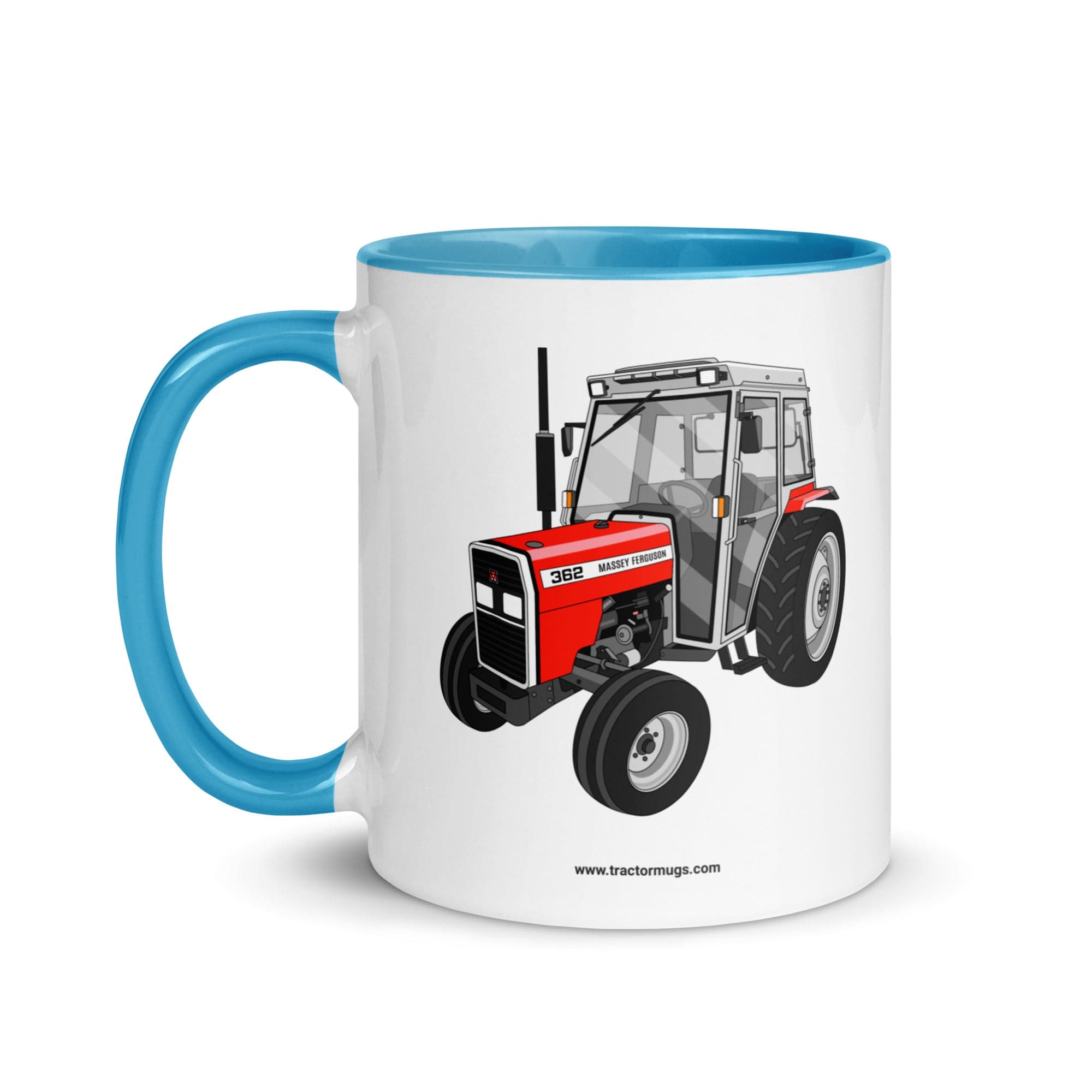The Tractor Mugs Store Massey Ferguson 362 | Mug with Color Inside Quality Farmers Merch