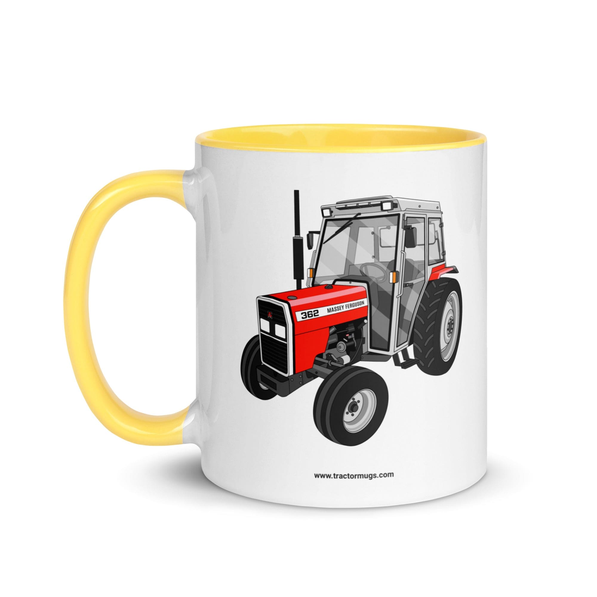 The Tractor Mugs Store Massey Ferguson 362 | Mug with Color Inside Quality Farmers Merch