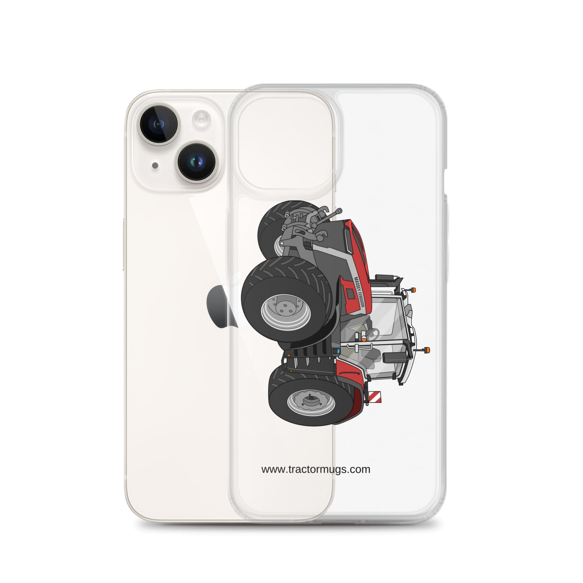 The Tractor Mugs Store Massey Ferguson 9X | Clear Case for iPhone® Quality Farmers Merch