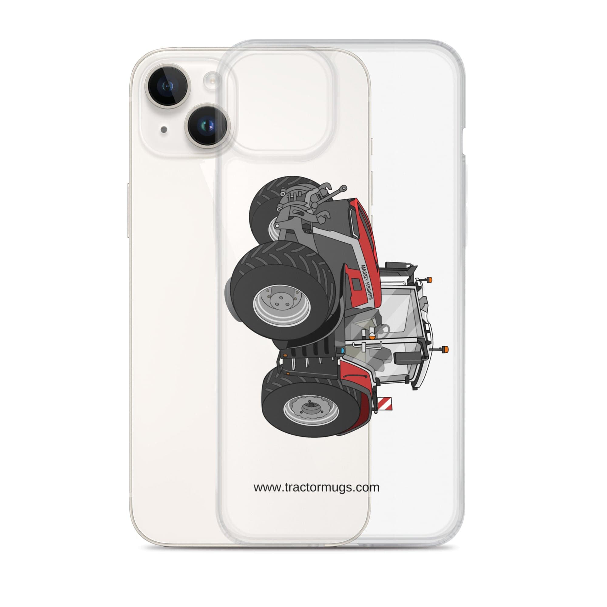 The Tractor Mugs Store Massey Ferguson 9X | Clear Case for iPhone® Quality Farmers Merch
