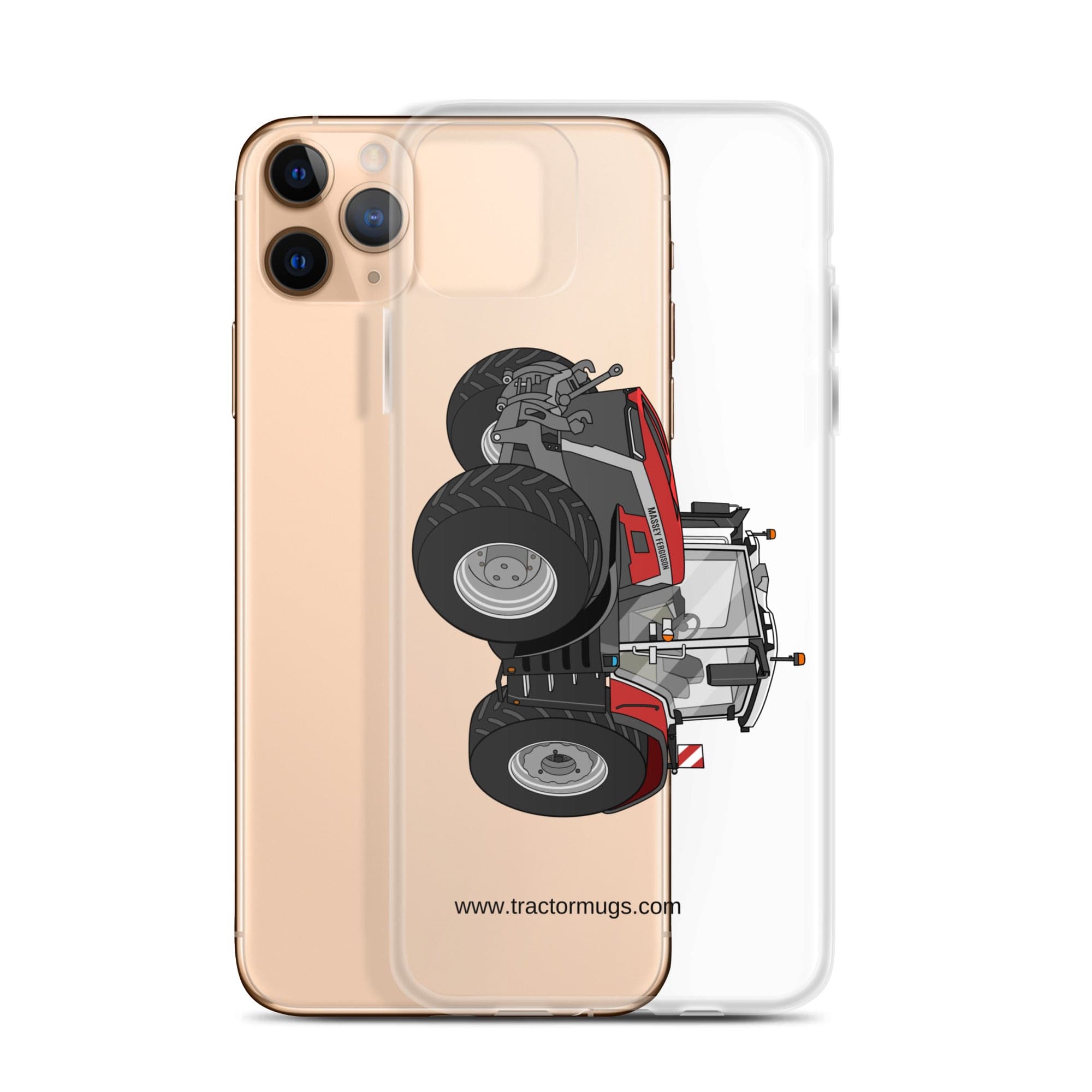 The Tractor Mugs Store Massey Ferguson 9X | Clear Case for iPhone® Quality Farmers Merch