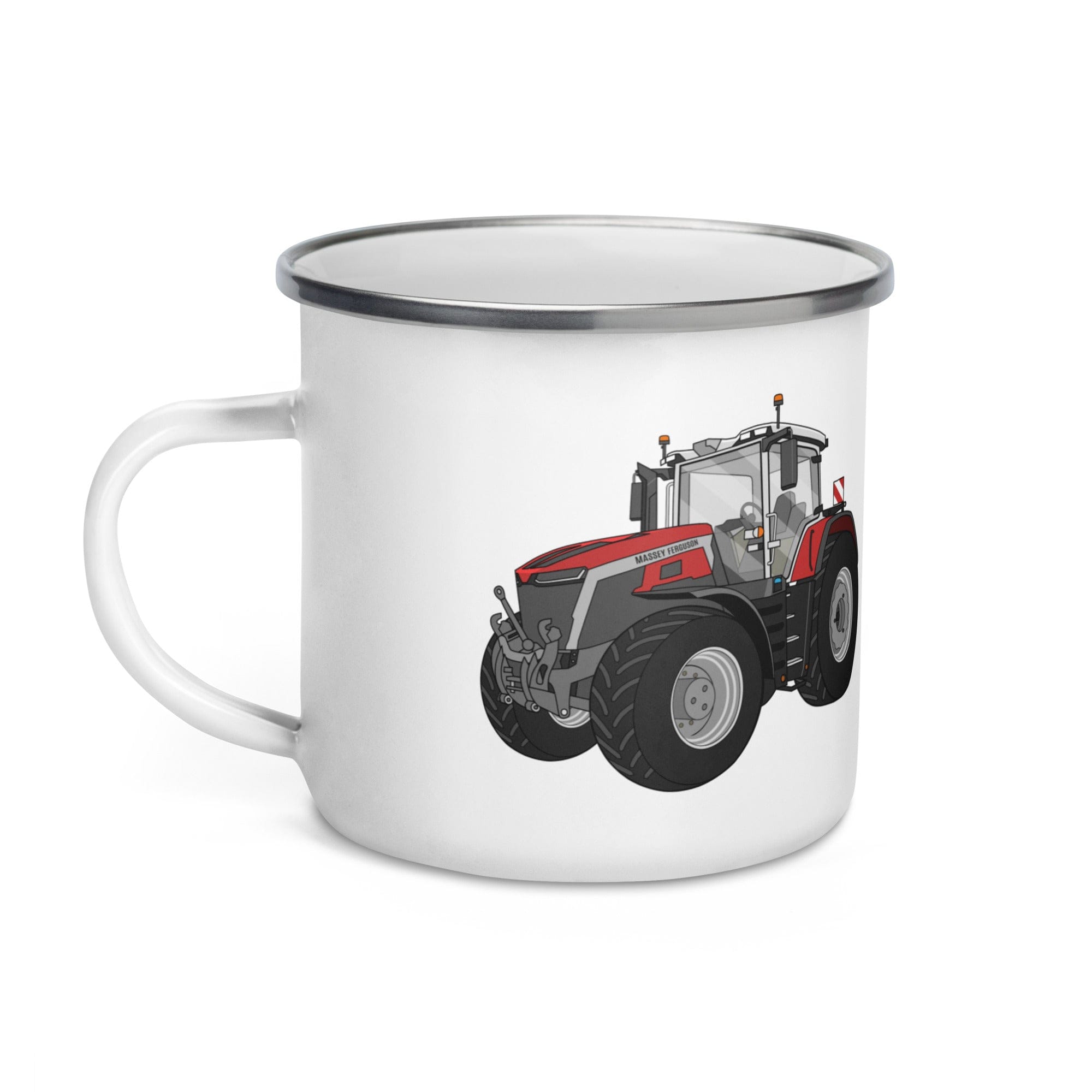 The Tractor Mugs Store Massey Ferguson 9X | Enamel Mug Quality Farmers Merch