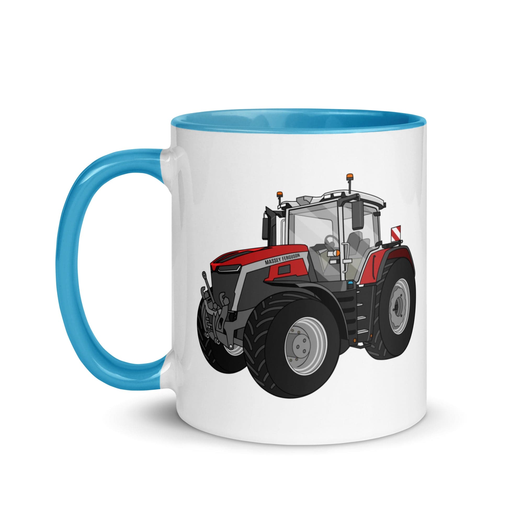 The Tractor Mugs Store Massey Ferguson 9X | Mug with Color Inside Quality Farmers Merch