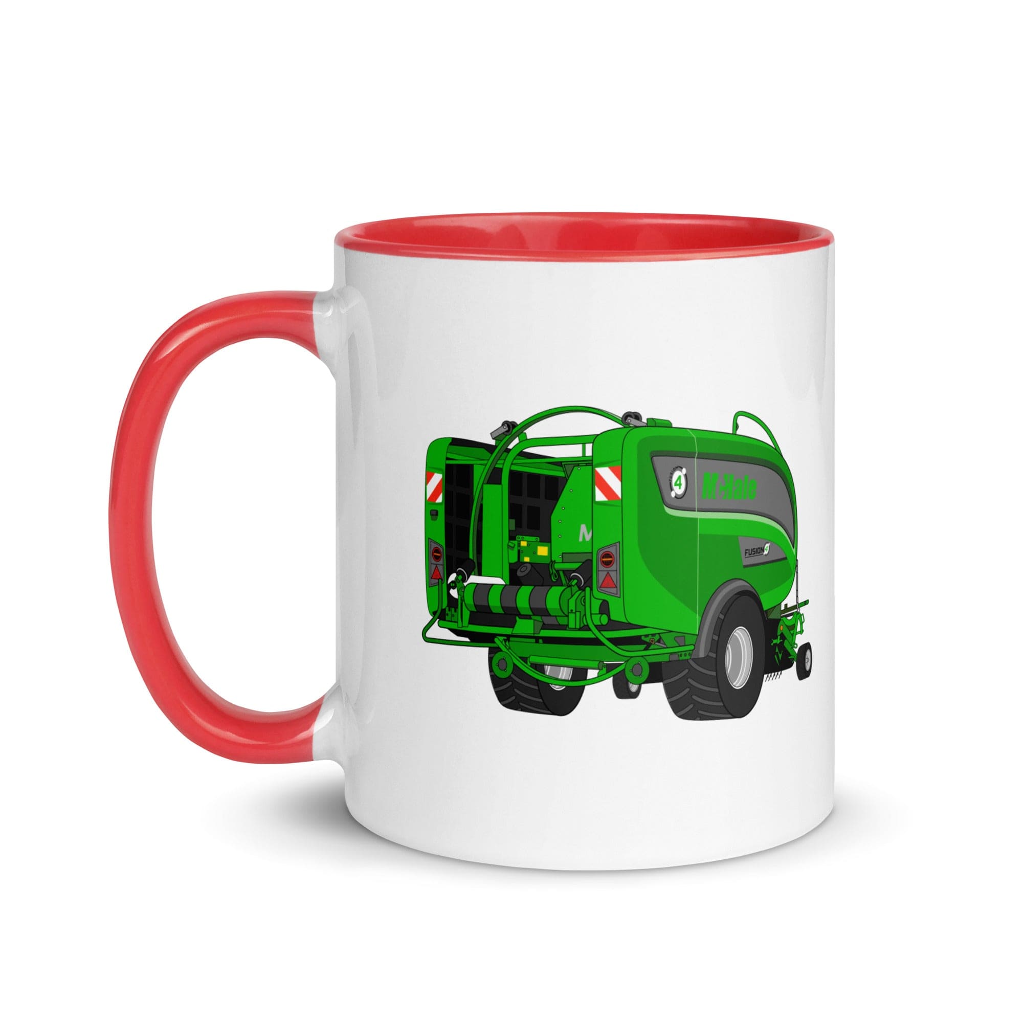 The Tractor Mugs Store Mc Hale Fusion 2 Mug with Color Inside Quality Farmers Merch