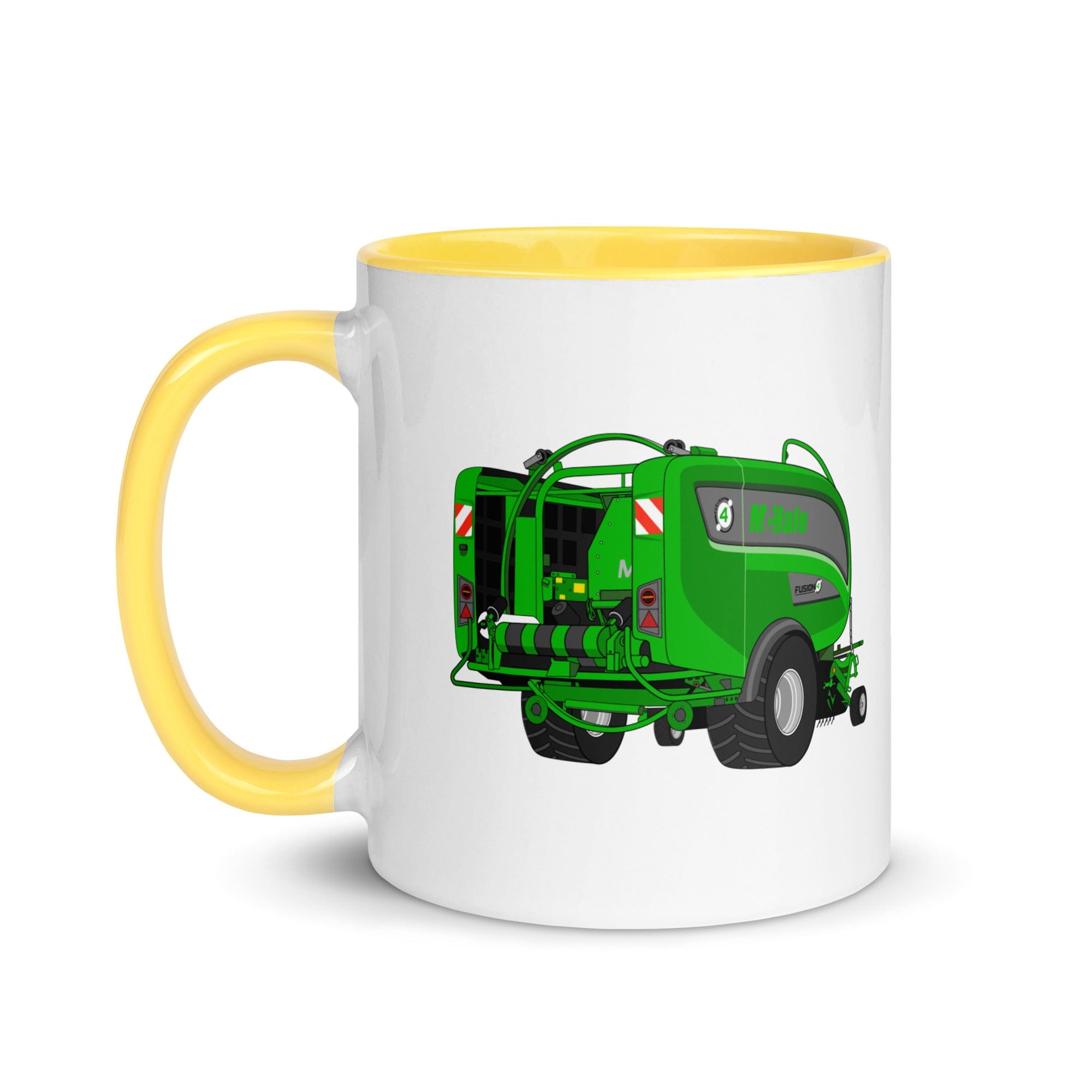 The Tractor Mugs Store Mc Hale Fusion 2 Mug with Color Inside Quality Farmers Merch