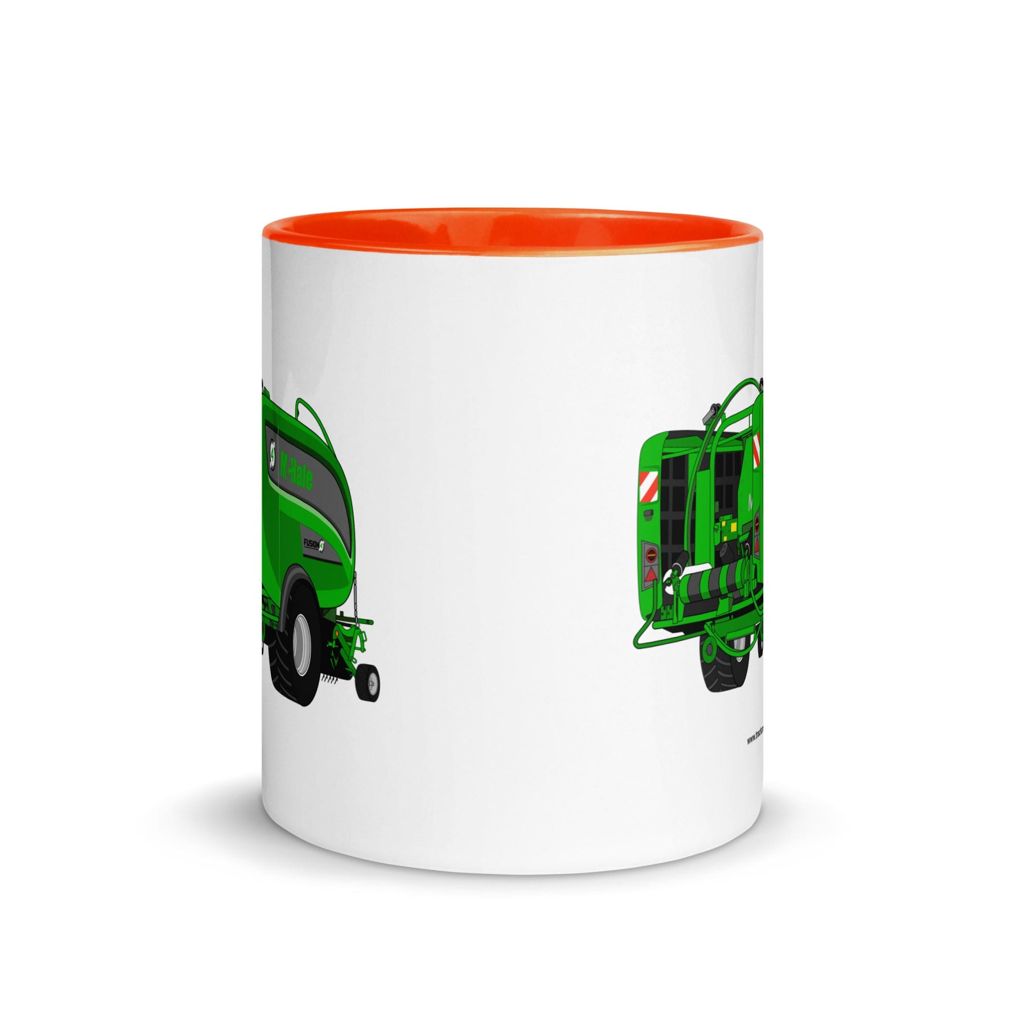 The Tractor Mugs Store Mc Hale Fusion 2 Mug with Color Inside Quality Farmers Merch