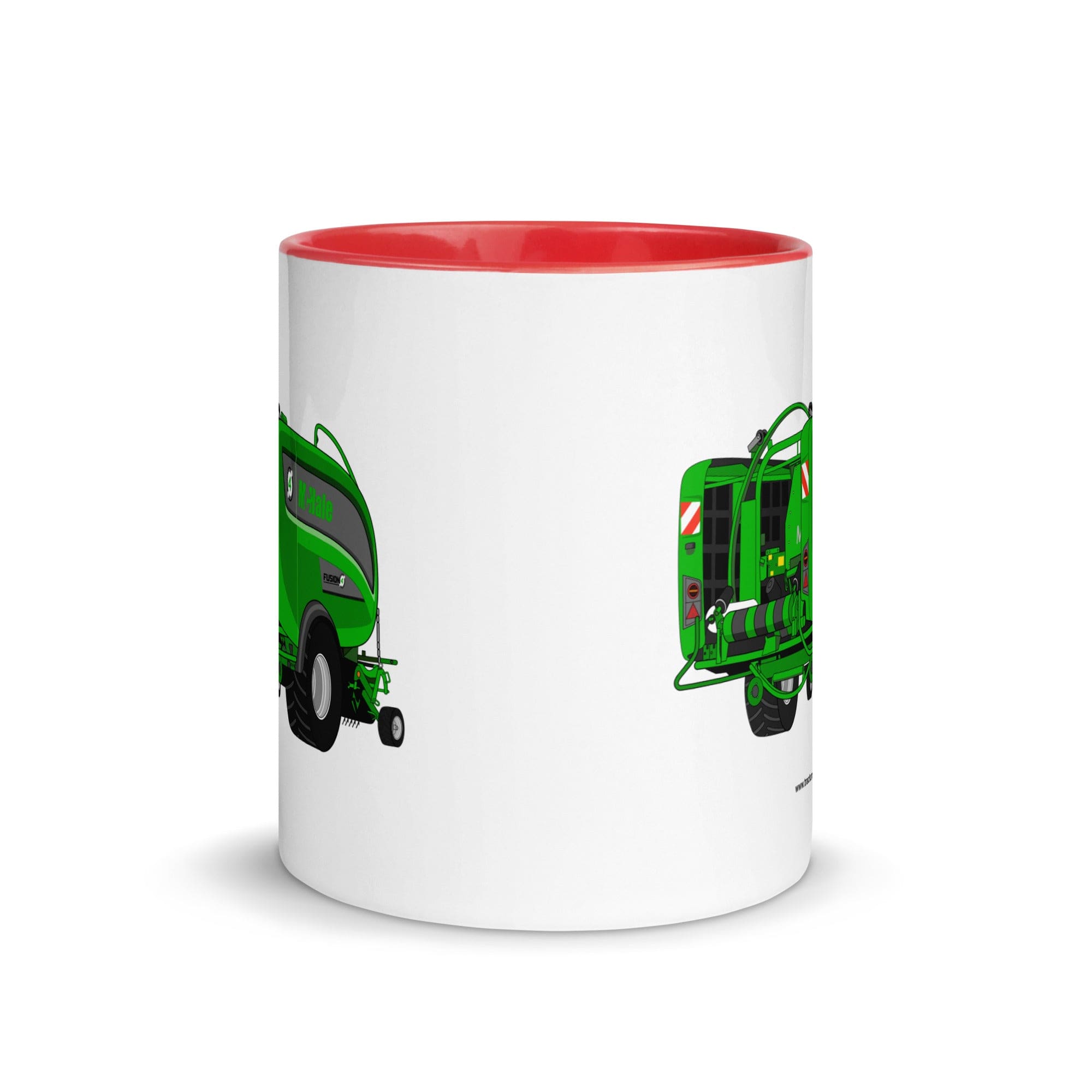 The Tractor Mugs Store Mc Hale Fusion 2 Mug with Color Inside Quality Farmers Merch