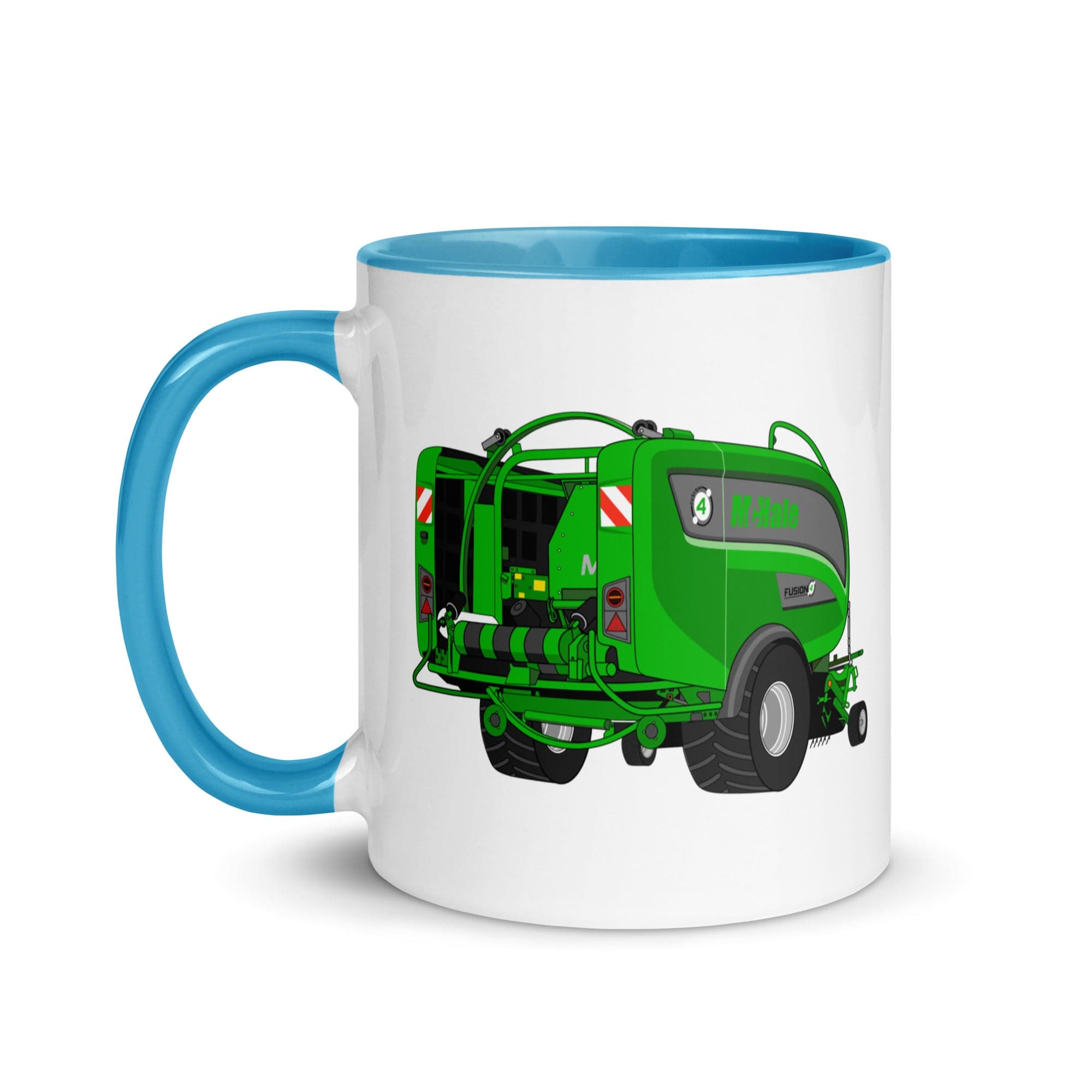 The Tractor Mugs Store Mc Hale Fusion 4 Big Baler | Mug with Color Inside Quality Farmers Merch