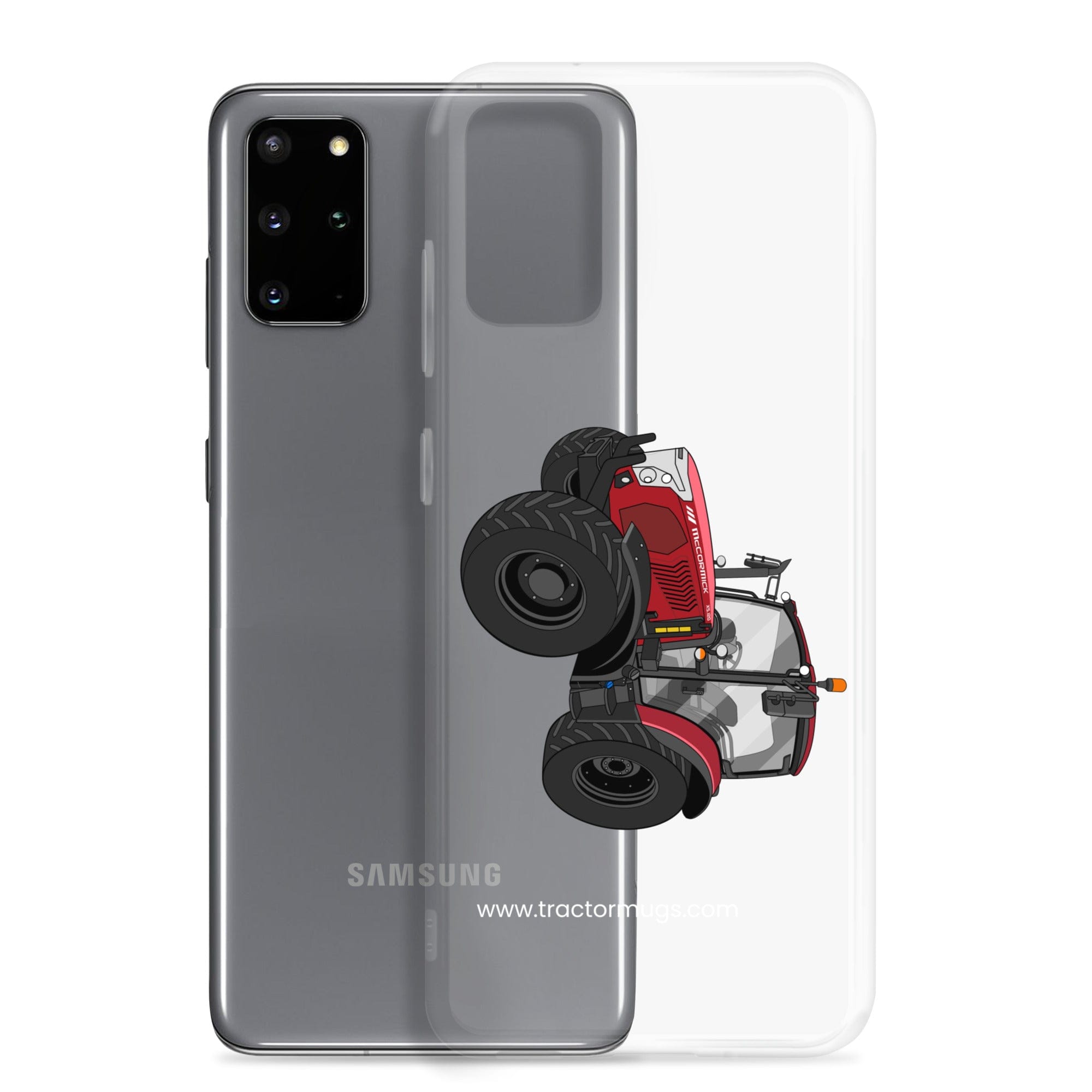 The Tractor Mugs Store McCormick X5 120 | Clear Case for SamsungĀ® Quality Farmers Merch