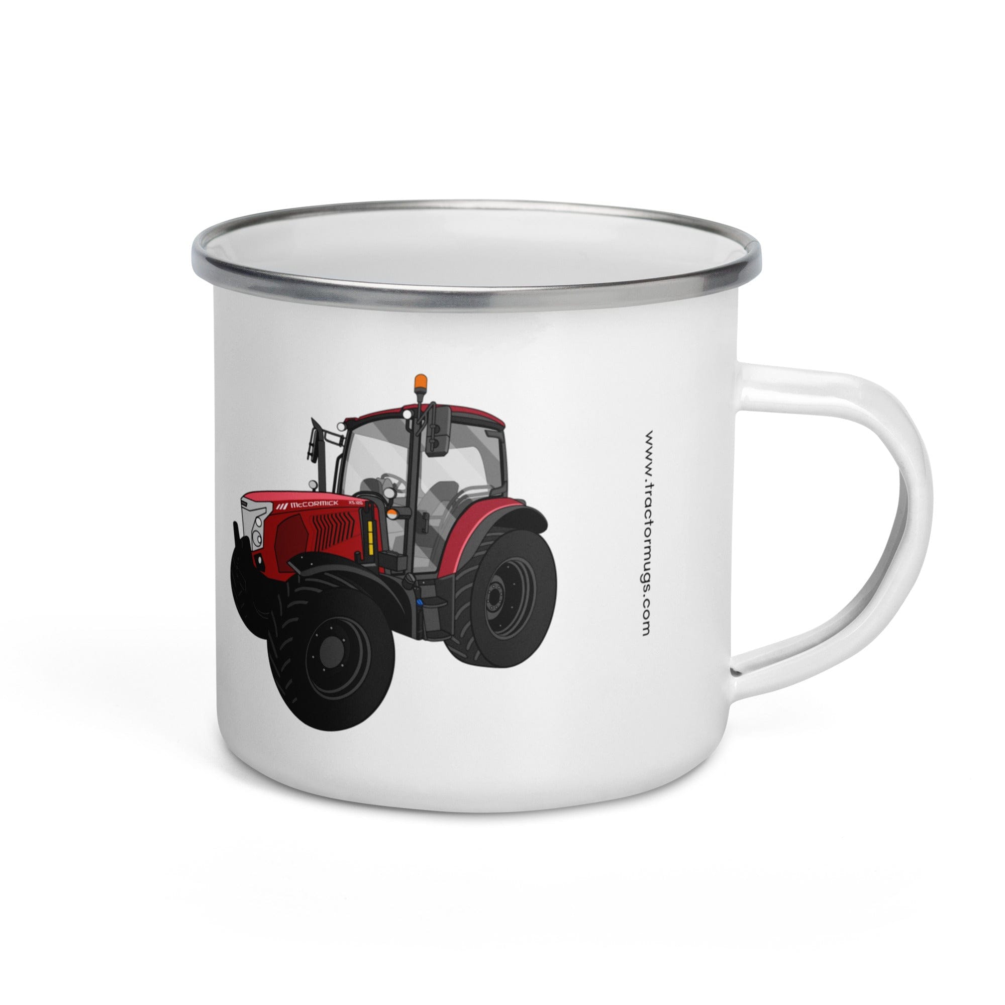 The Tractor Mugs Store McCormick X5 120 | Enamel Mug Quality Farmers Merch