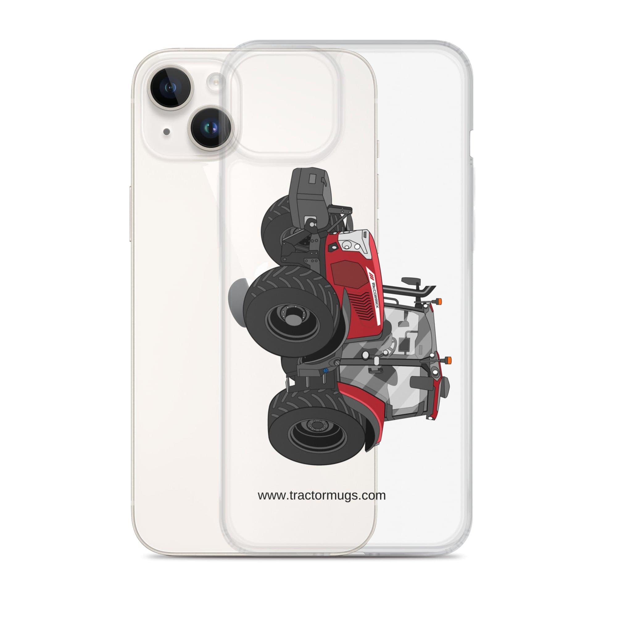 The Tractor Mugs Store McCormick X6 414 | Clear Case for iPhone® Quality Farmers Merch