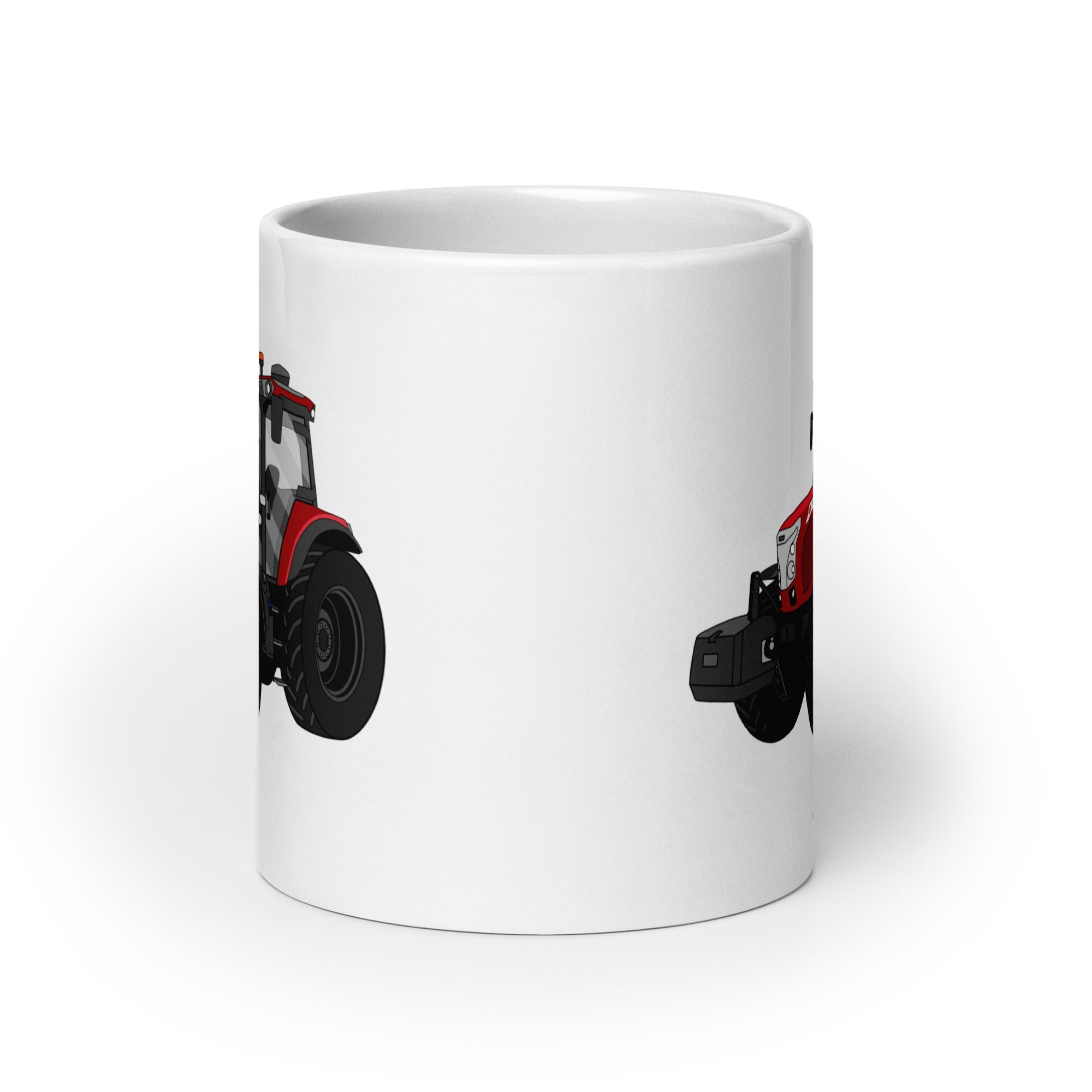 The Tractor Mugs Store McCormick X6 414 | White glossy mug Quality Farmers Merch